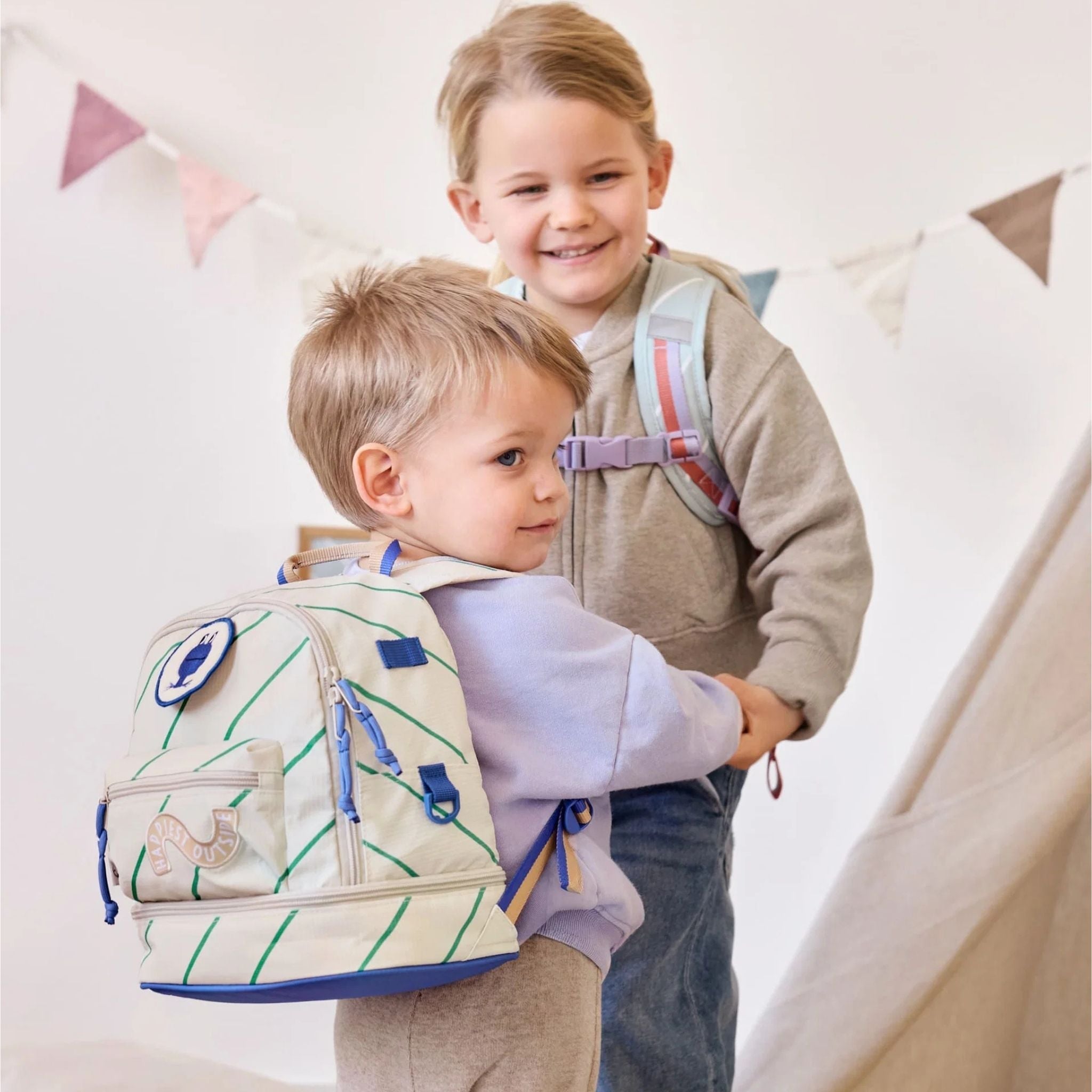 LÄSSIG Kindergartenrucksack personalisiert - Happy Trails - wunderwunsch