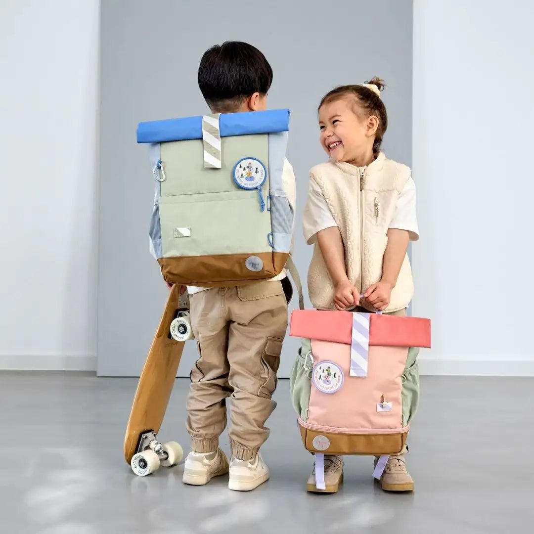 LÄSSIG Kindergartenrucksack Rolltop personalisierbar - wunderwunsch