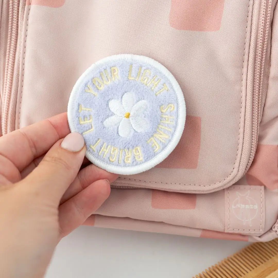 LÄSSIG Kulturtasche Kinder "Pattern Party" personalisierbar - wunderwunsch