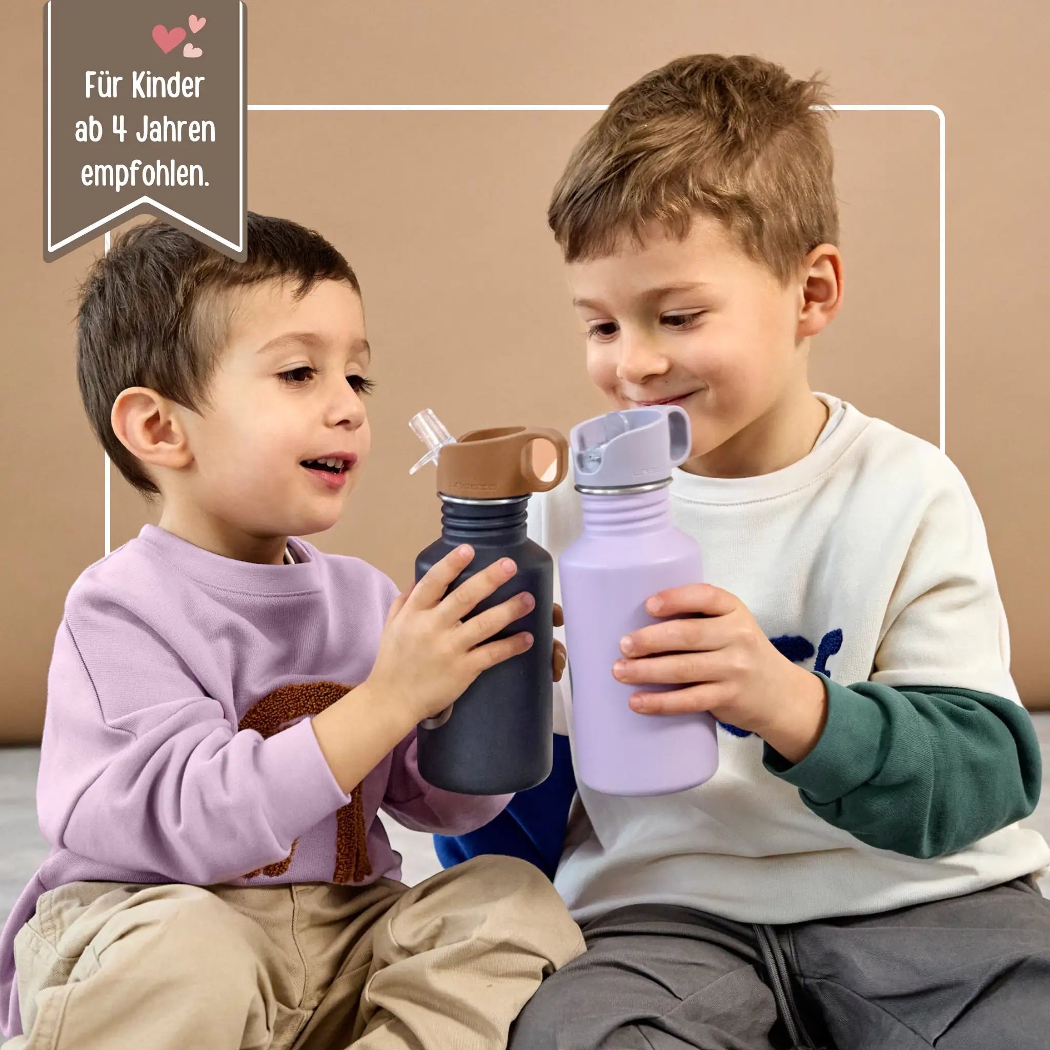 LÄSSIG "Little Gang" Set Brotdose & Trinkflasche - wunderwunsch