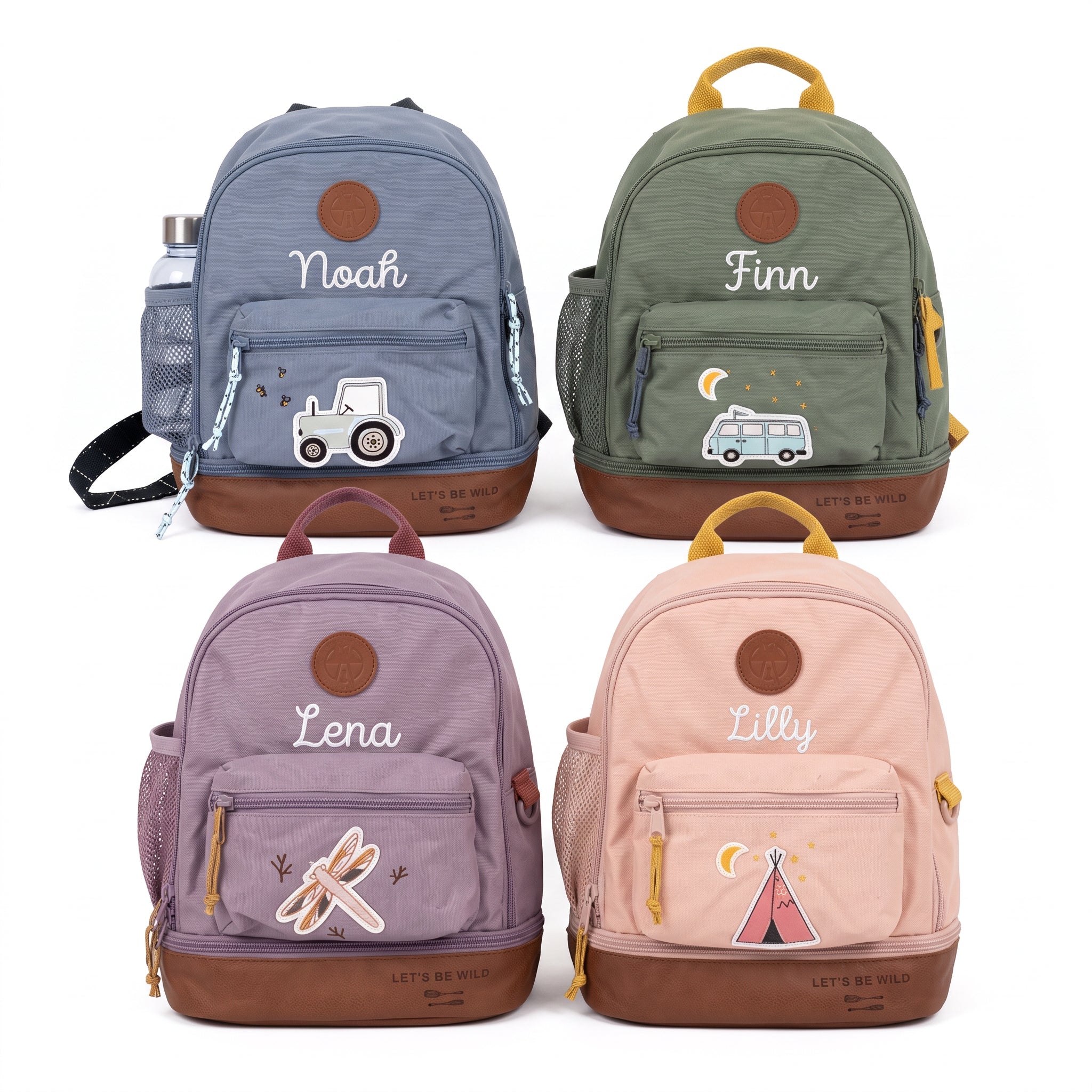 LÄSSIG Rucksack "Adventure" personalisiert - wunderwunsch