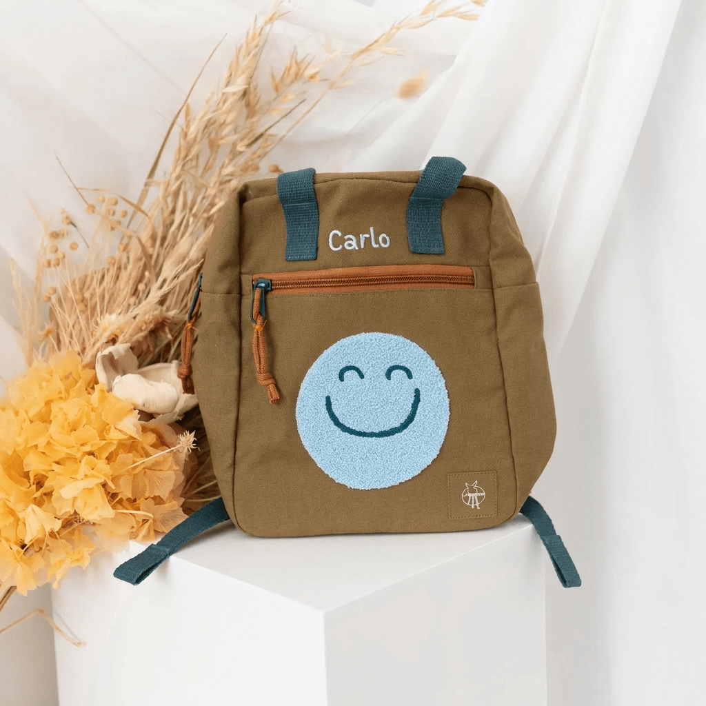 LÄSSIG Rucksack "Sonne" oder "Smiley" personalisiert - wunderwunsch