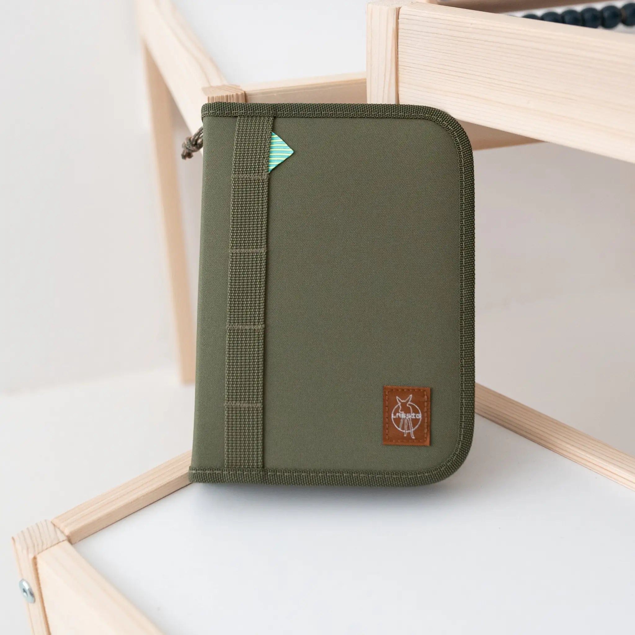 LÄSSIG Schulranzen Set 7 - teilig - Olive - wunderwunsch