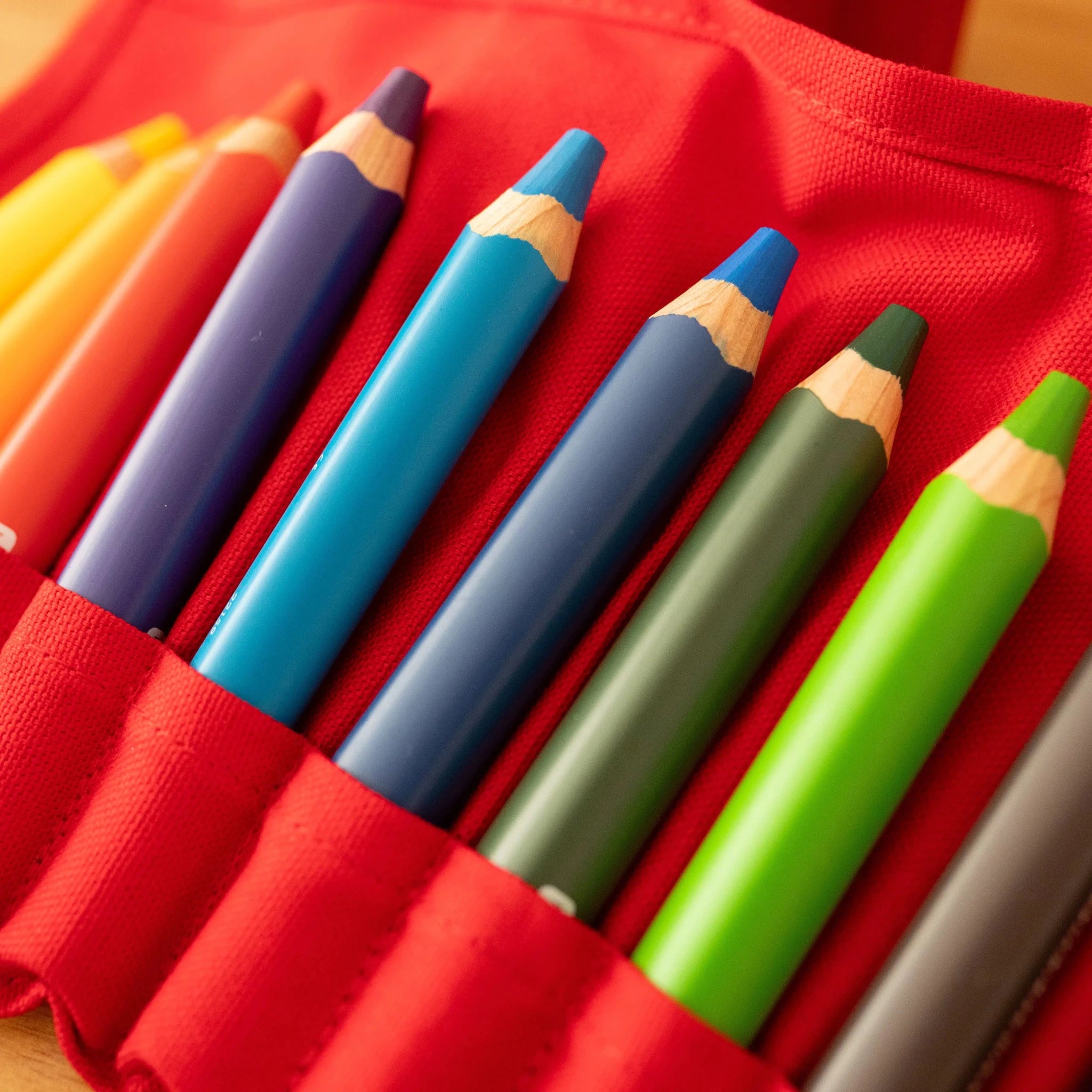 LAMY 3plus Buntstifte mit Rollmäppchen - wunderwunsch