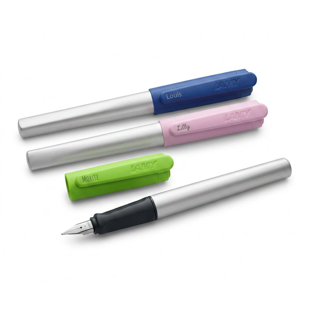 LAMY Füller personalisiert - grün, rosa, blau - wunderwunsch