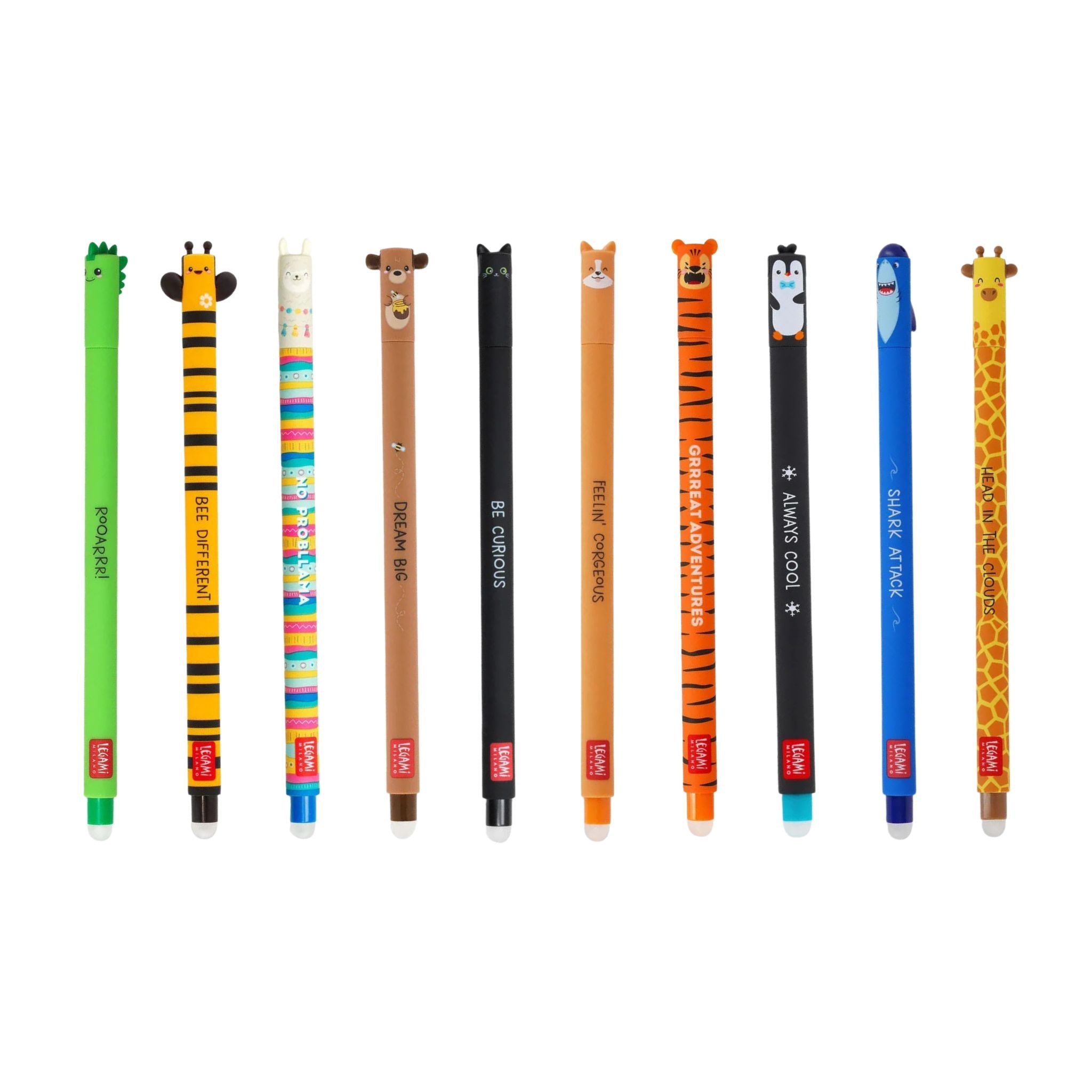 LEGAMI 10er Set löschbarer Gelstift - wunderwunsch