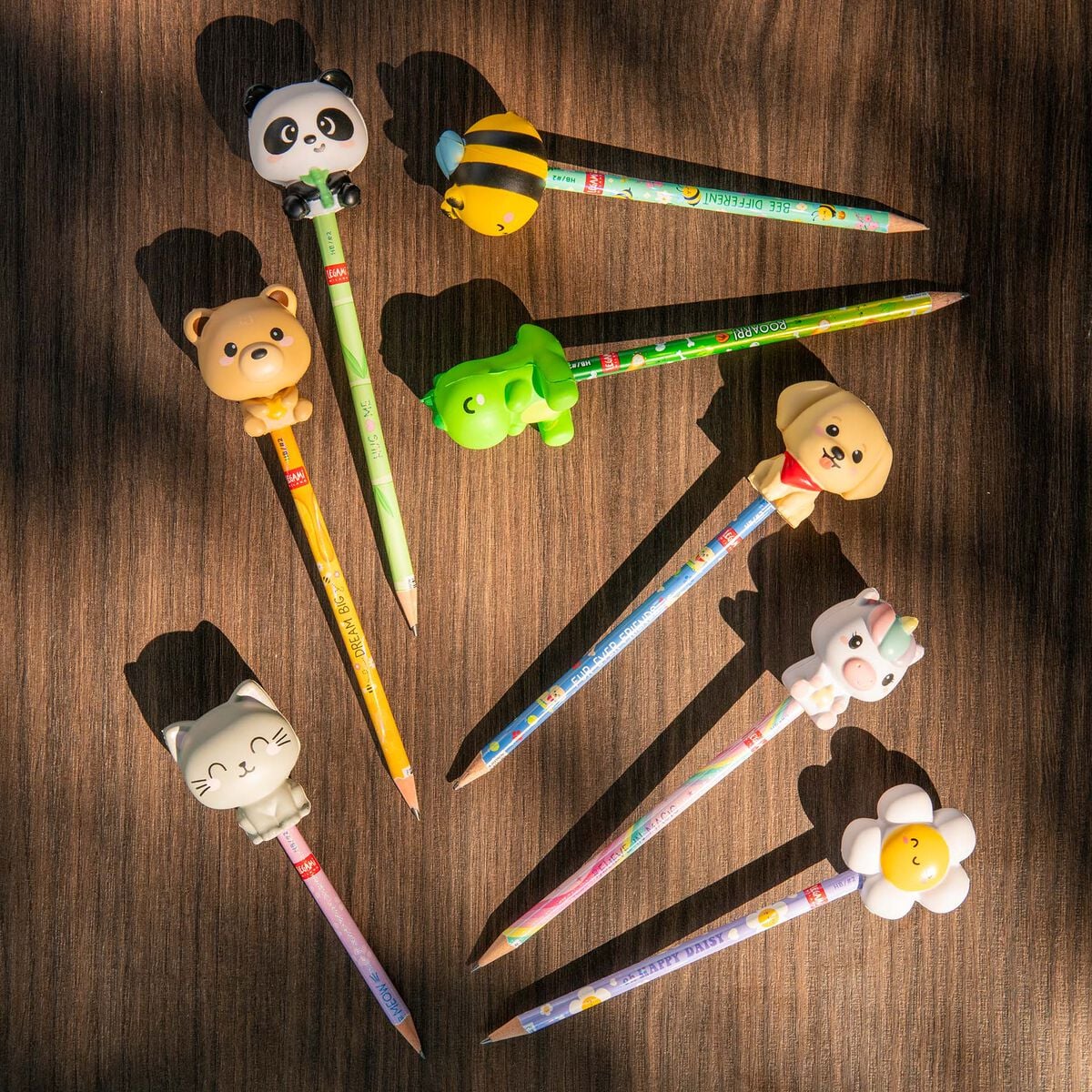 LEGAMI Anti-Stress-Bleistift - Squeezies - wunderwunsch