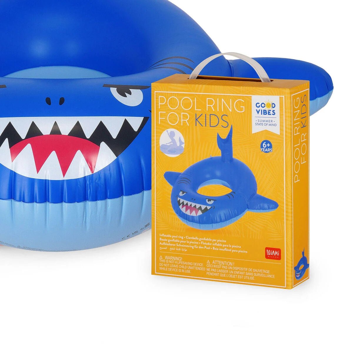 LEGAMI Aufblasbarer Schwimmring für Kinder - wunderwunsch