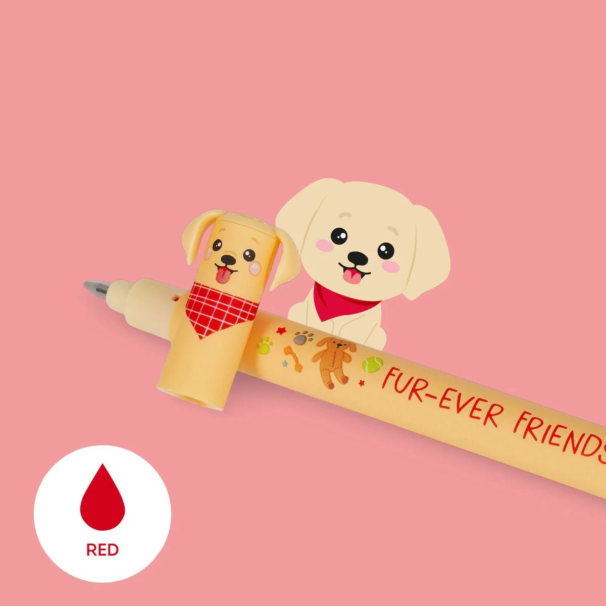 LEGAMI Set mit 3 Löschbaren Gelstiften - FUR EVER FRIENDS - wunderwunsch