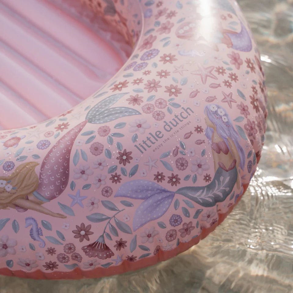 LITTLE DUTCH aufblasbares Boot - Meerjungfrau rosa - wunderwunsch