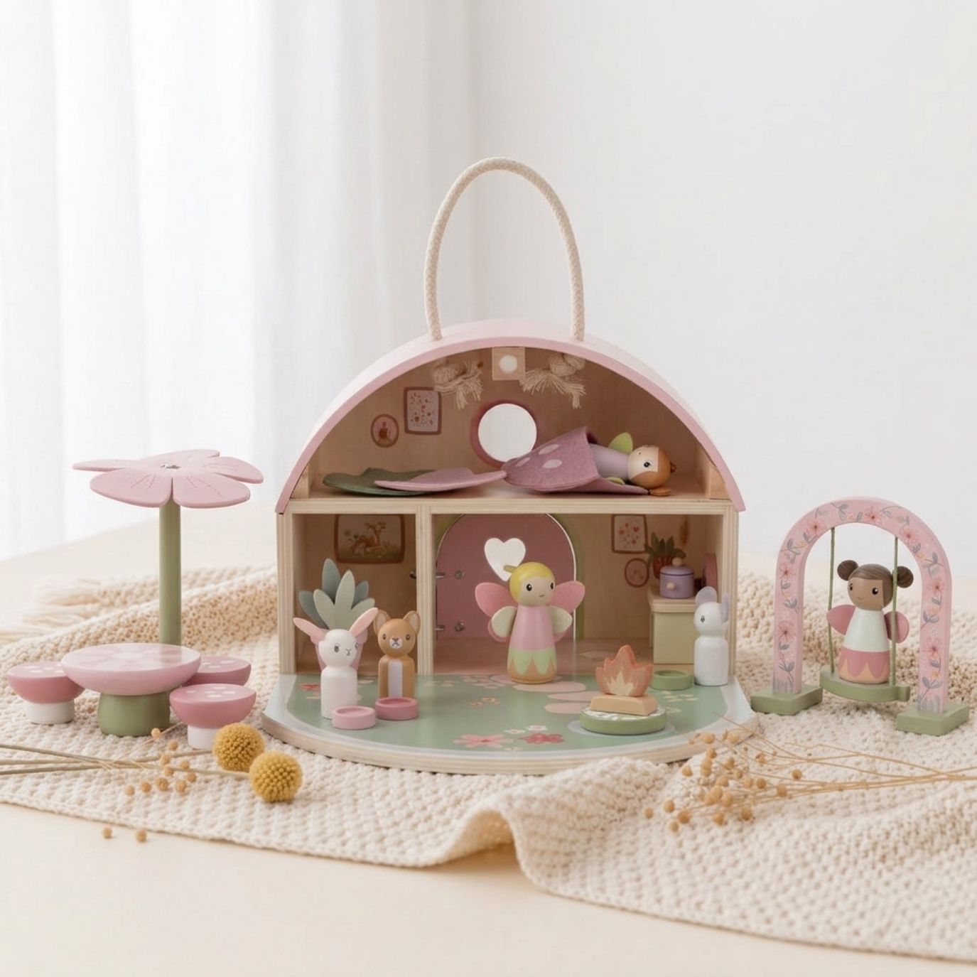 LITTLE DUTCH Holz Feenhaus - Fairy Garden - wunderwunsch