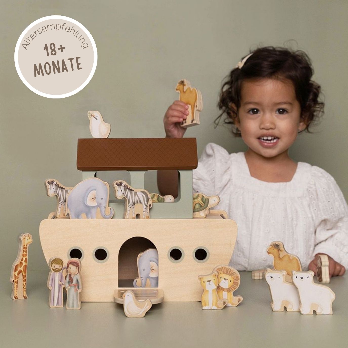 LITTLE DUTCH Holz Spielset Arche Noah - wunderwunsch