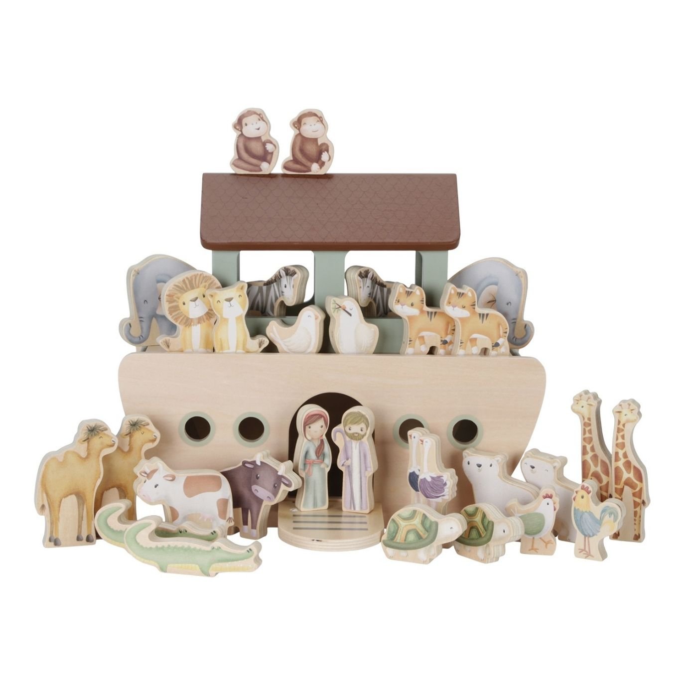 LITTLE DUTCH Holz Spielset Arche Noah - wunderwunsch