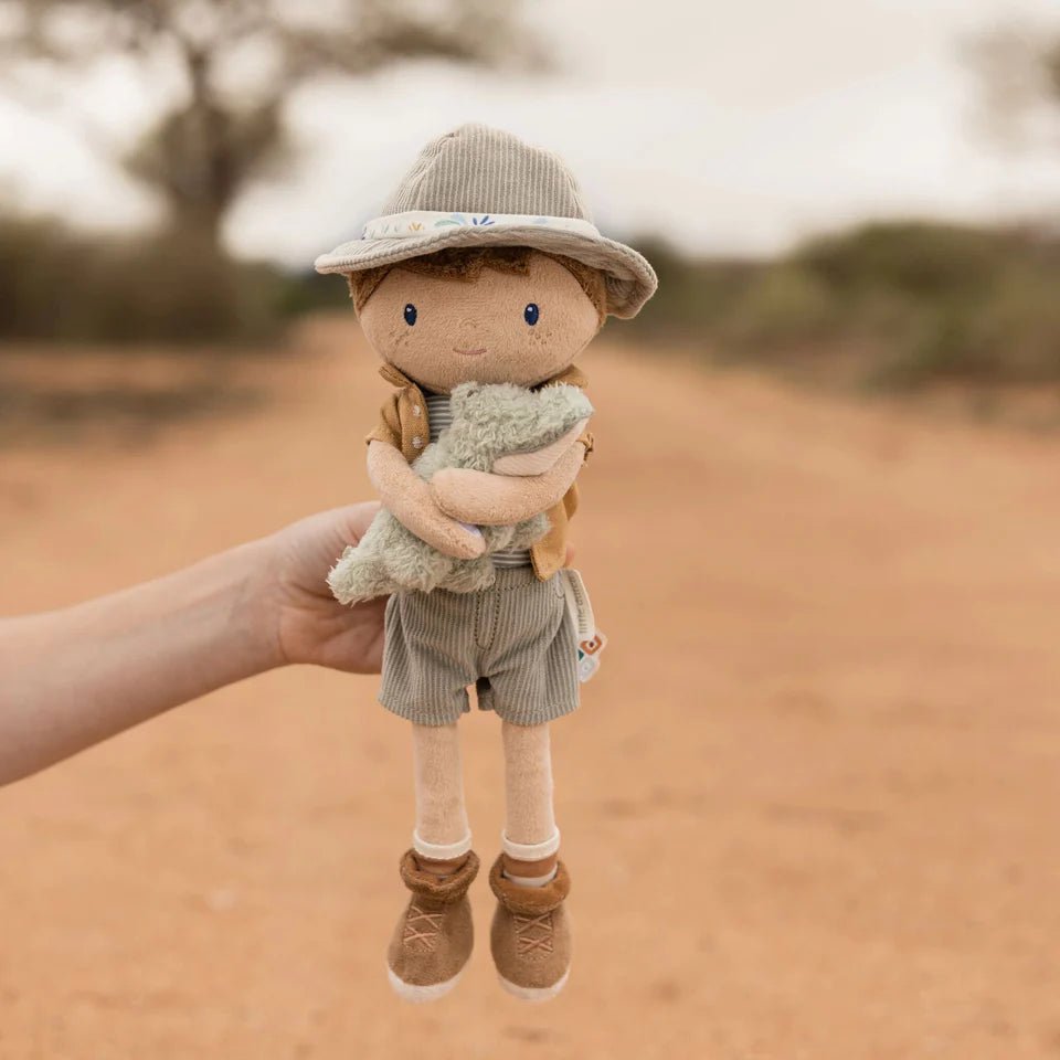 LITTLE DUTCH Kuschelpuppe - Ranger Jim - Safari Friends - wunderwunsch