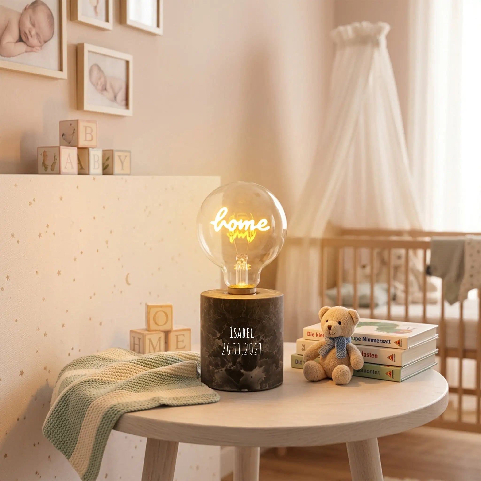 MEA Living Tischlampe Glühbirne - wunderwunsch