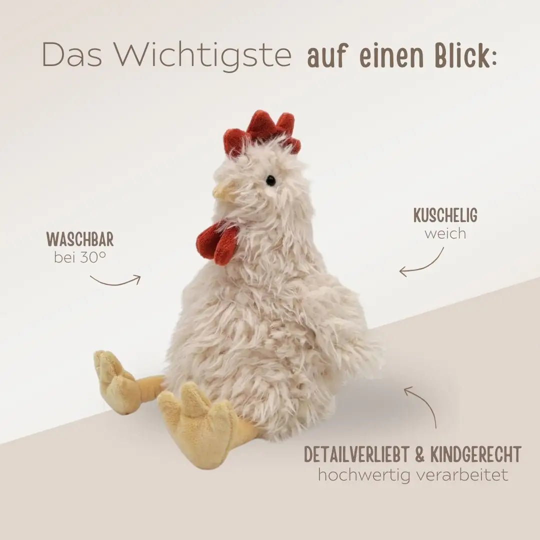 MEALIVING Kuscheltier Huhn - wunderwunsch