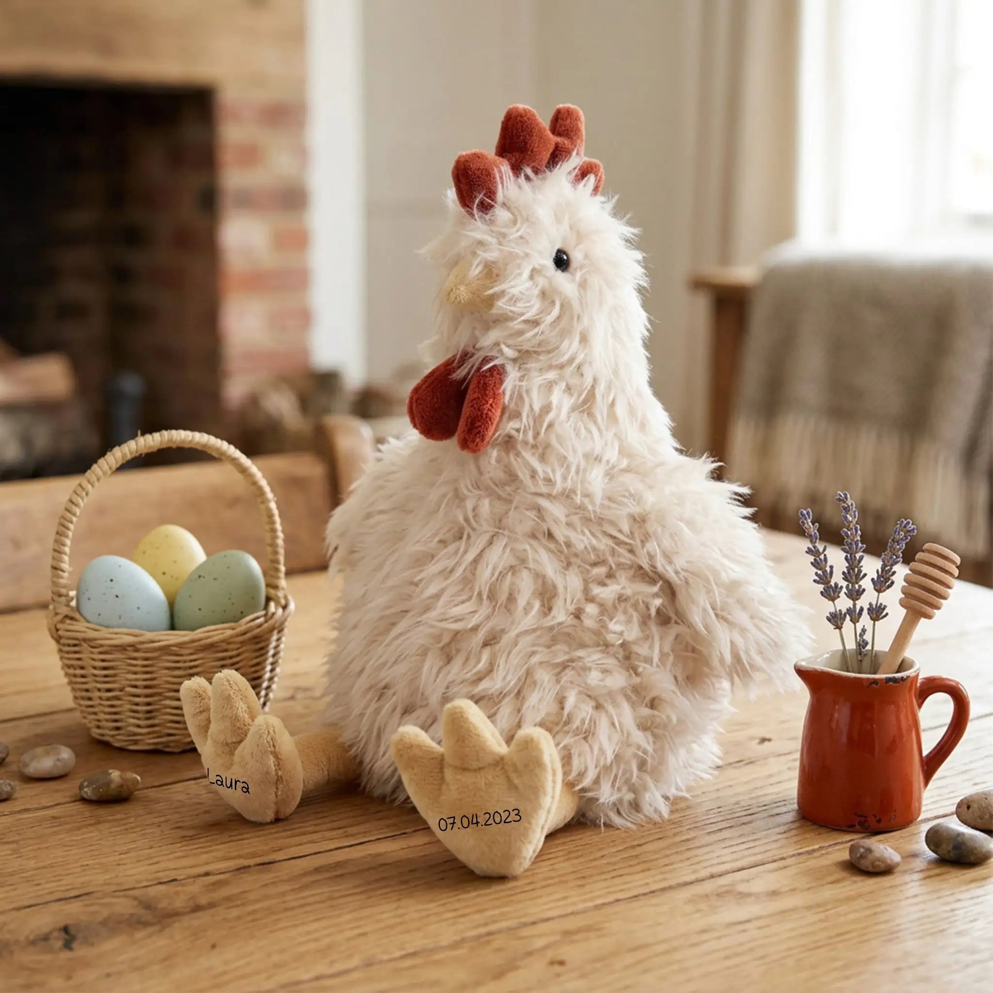 MEALIVING Kuscheltier Huhn - wunderwunsch