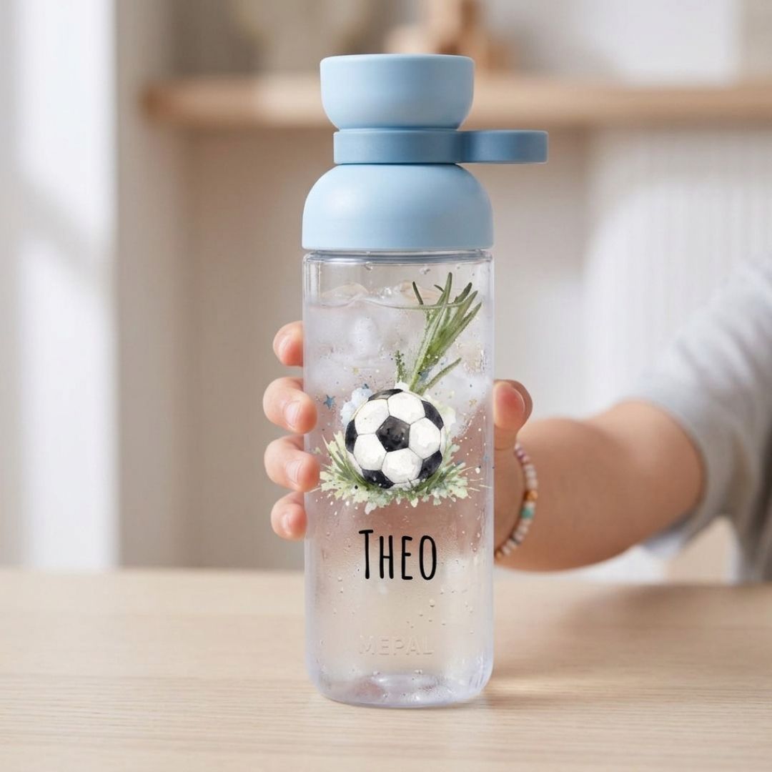 MEPAL Kinder Trinkflasche Vita personalisiert - Fußball - wunderwunsch