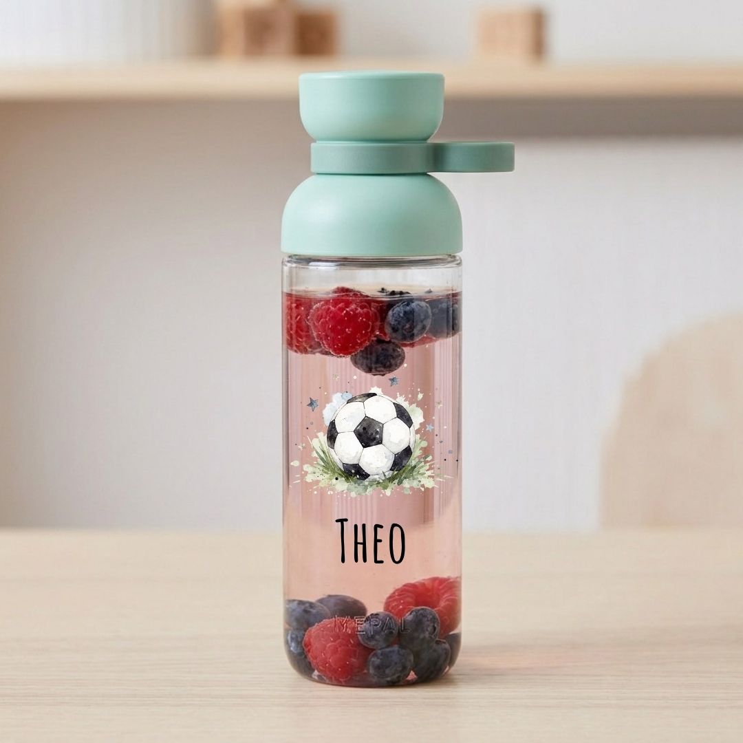 MEPAL Kinder Trinkflasche Vita personalisiert - Fußball - wunderwunsch