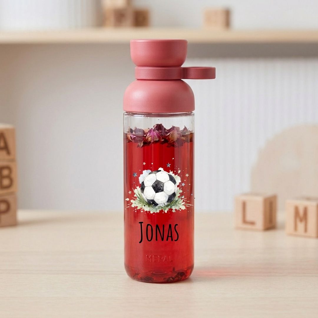 MEPAL Kinder Trinkflasche Vita personalisiert - Fußball - wunderwunsch