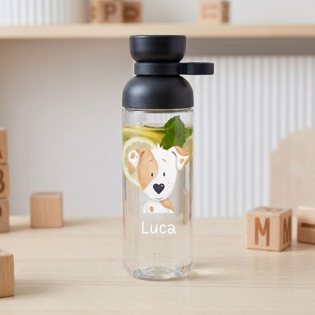 MEPAL Kinder Trinkflasche Vita personalisiert - Tier Aquarell - wunderwunsch