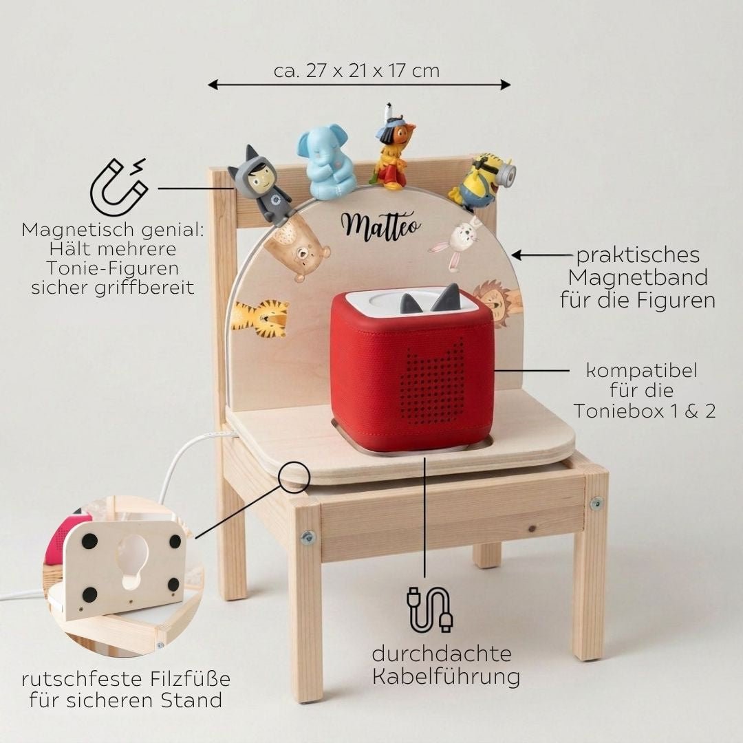Mini Toniebox Regal Holz - wunderwunsch