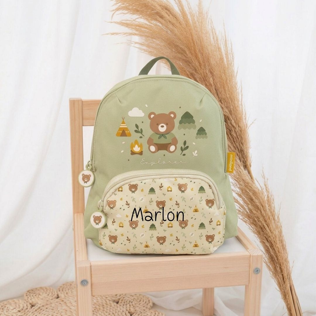 MINILAND Kinderrucksack personalisierbar - wunderwunsch