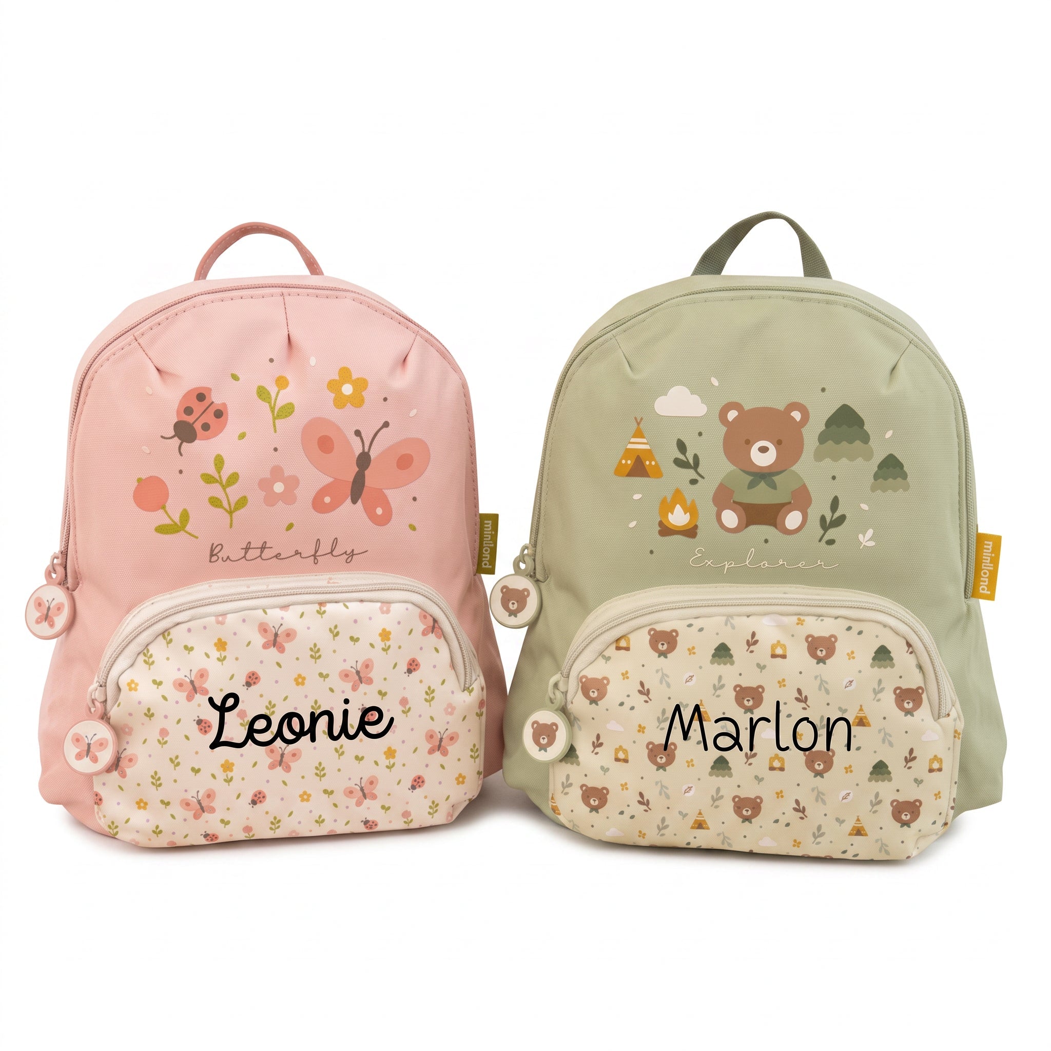 MINILAND Kinderrucksack personalisiert - wunderwunsch