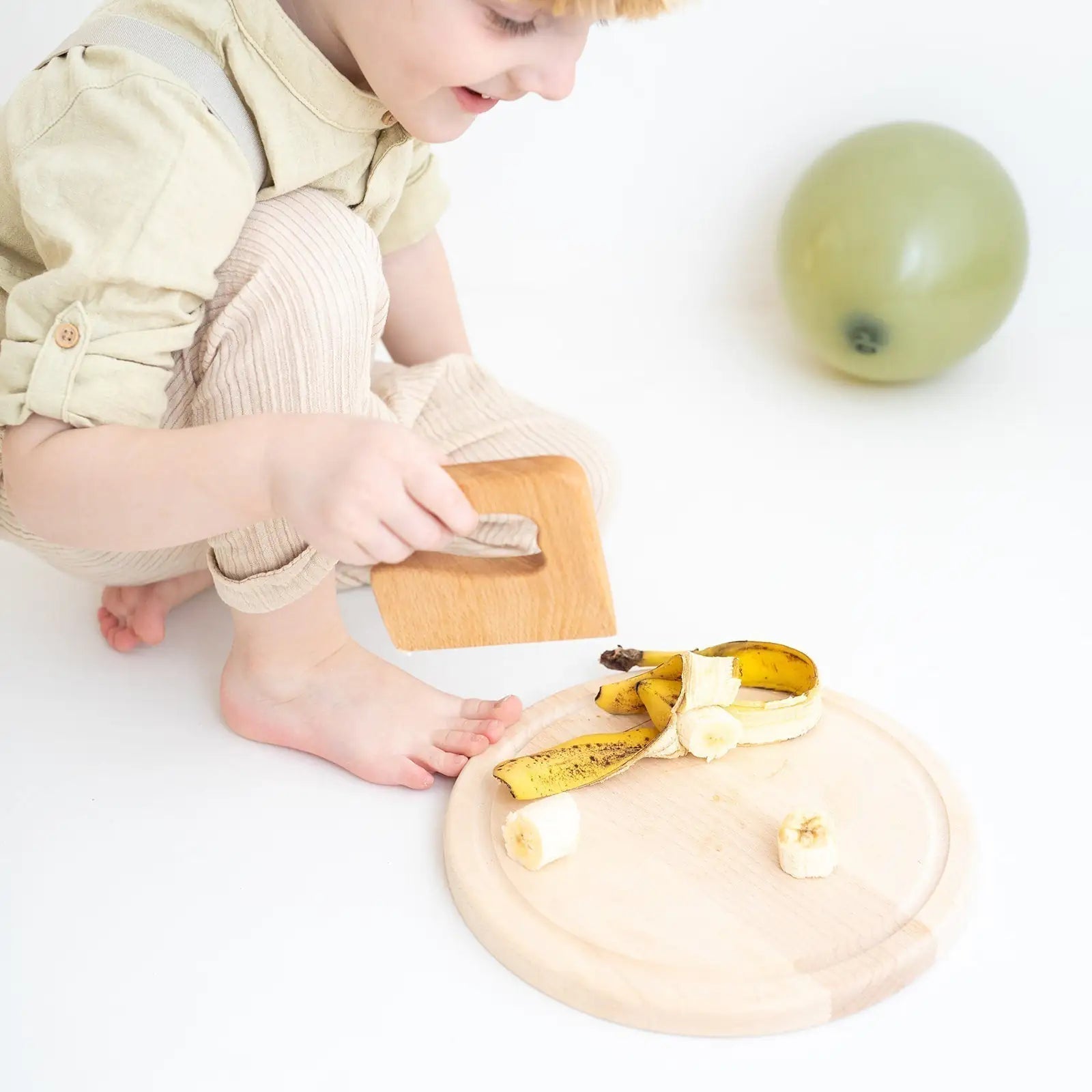 Montessori sicheres Kindermesser "Tiere unten" - wunderwunsch