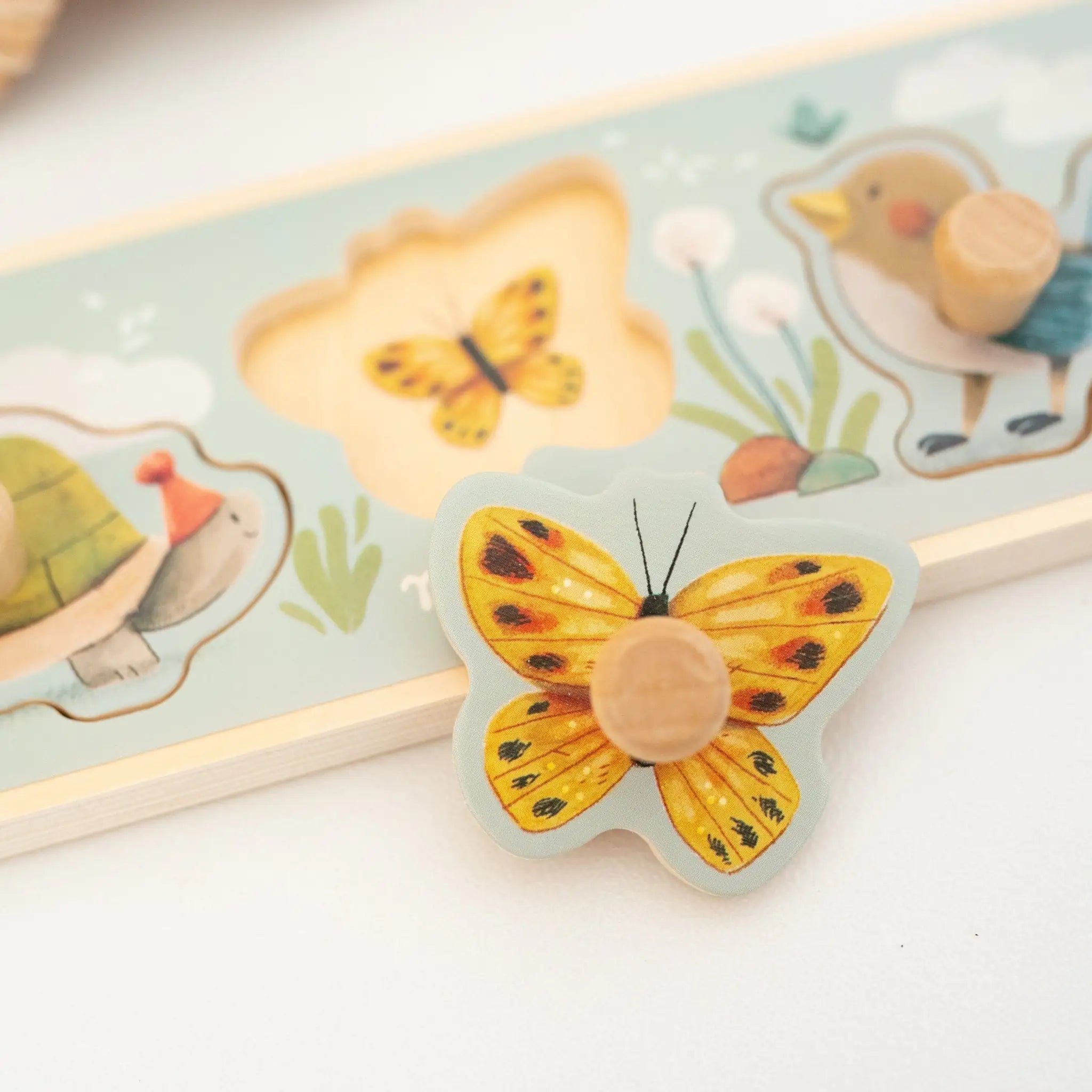 MOULIN ROTY Steckpuzzle Waldtiere personalisierbar - wunderwunsch
