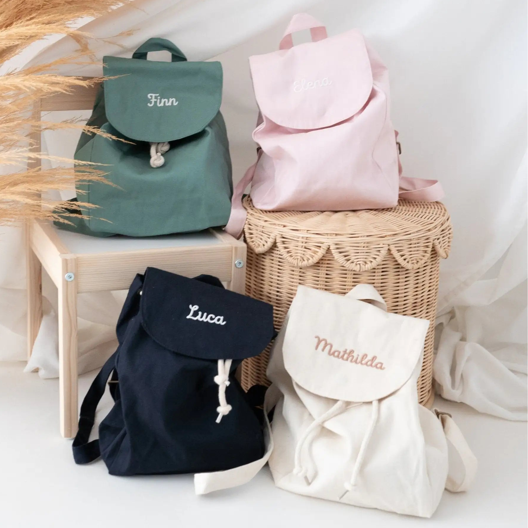 Rucksack mit Namensstick - wunderwunsch