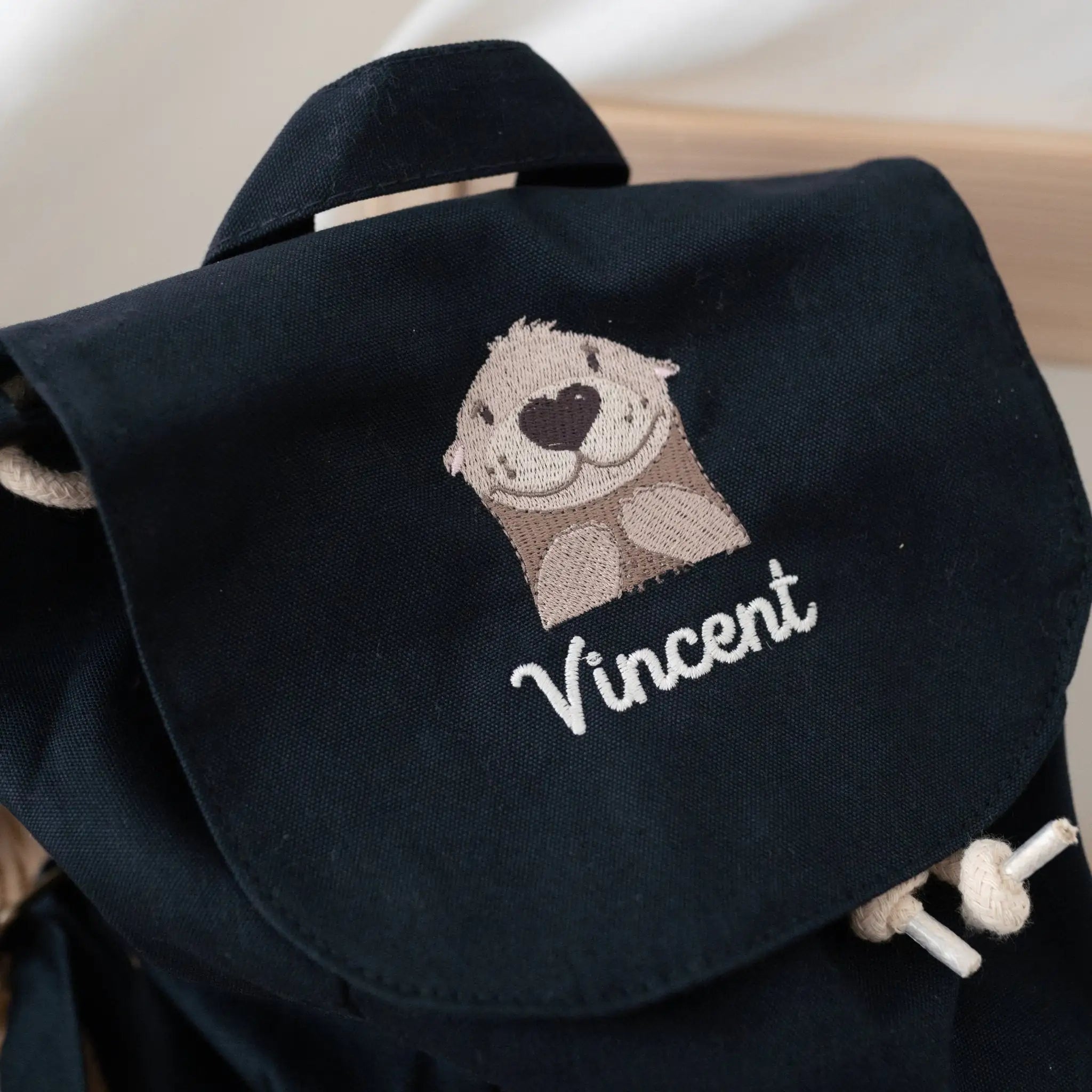 Rucksack mit Namensstick & Wunderwunsch - Tier - wunderwunsch