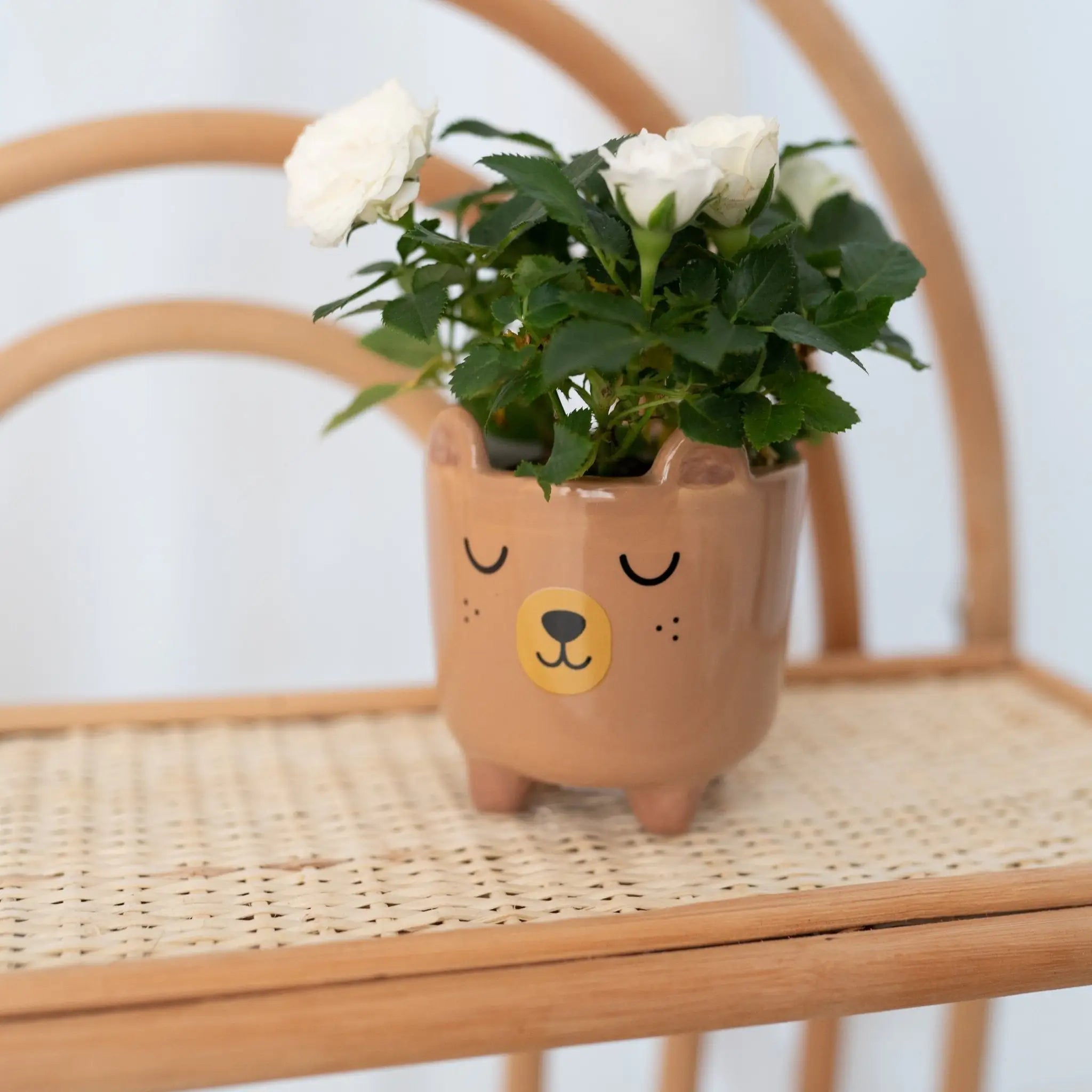 SASSANDBELLE - Kleiner Blumentopf Tier personalisiert - wunderwunsch