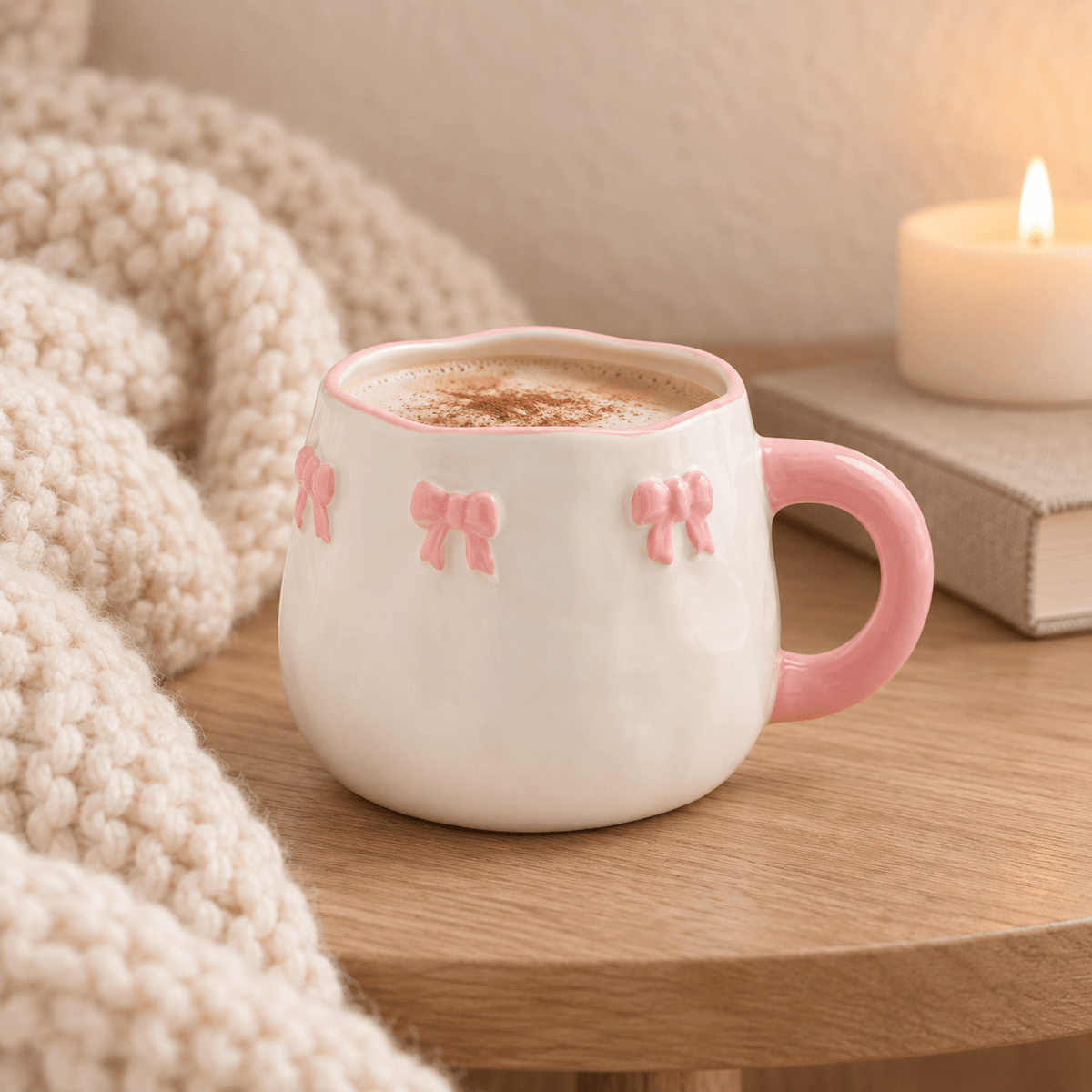 SASSANDBELLE Tasse - Schleifen - wunderwunsch