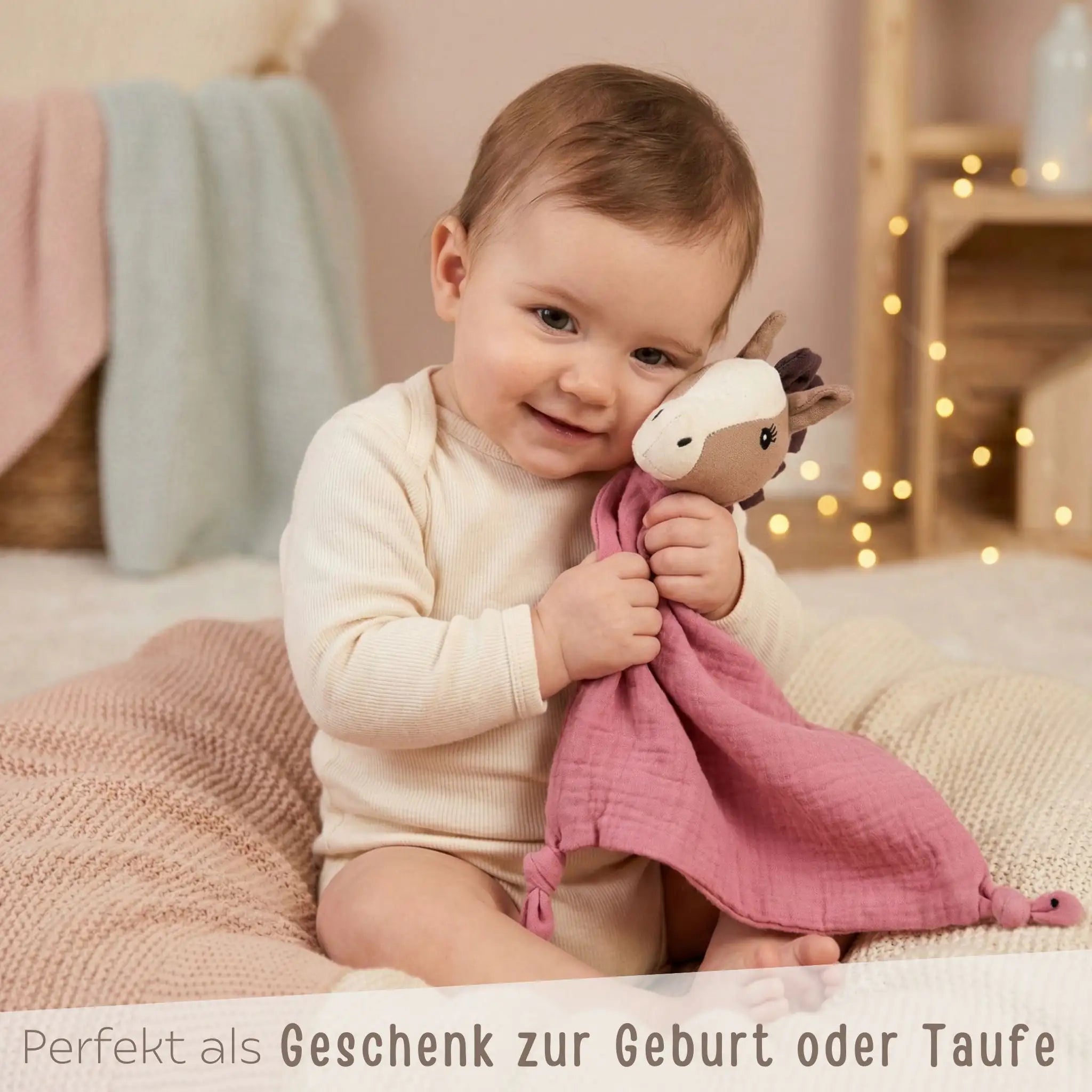 Schmusetuch Pferd personalisierbar - wunderwunsch
