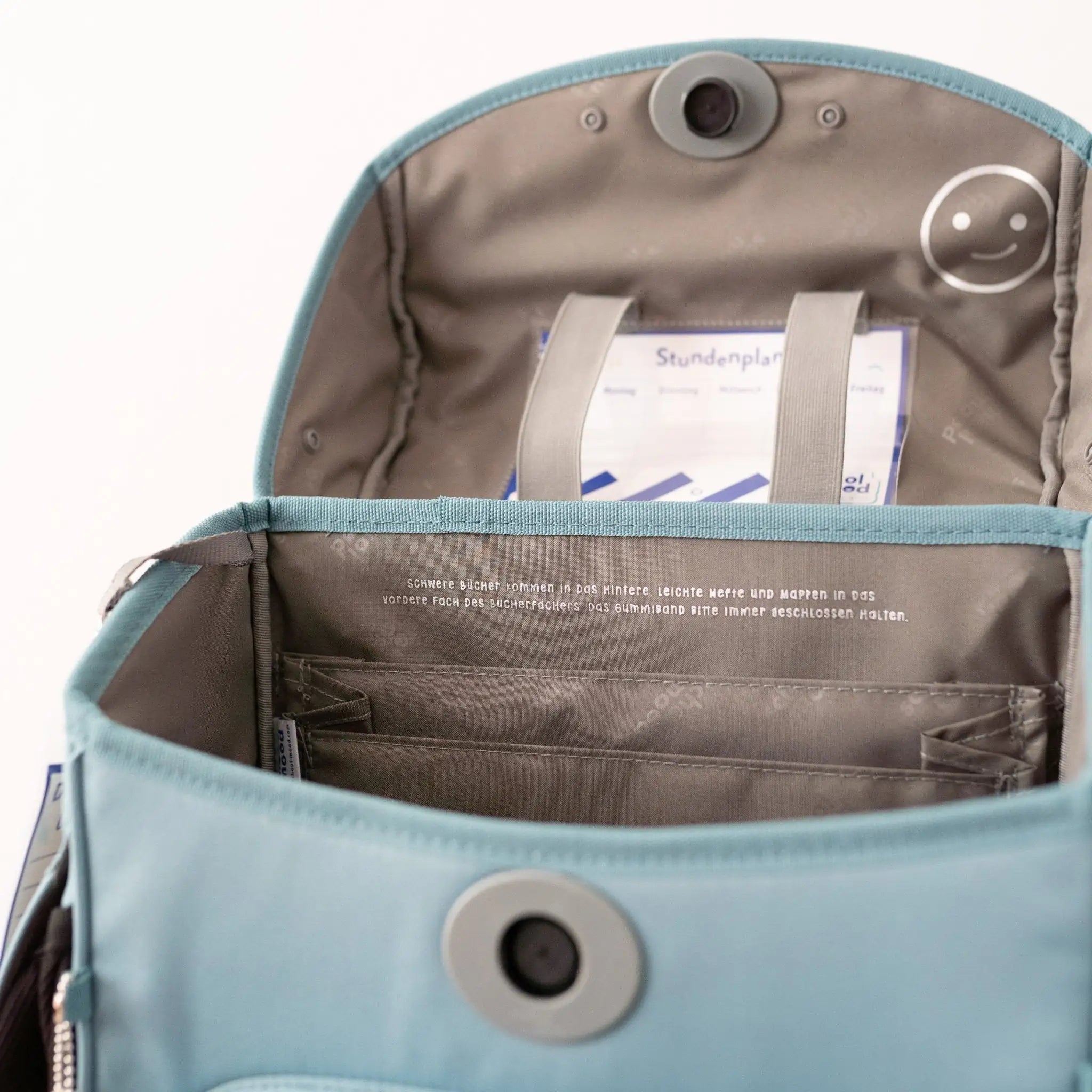 SCHOOL MOOD Schulranzen Set Ocean - Blau - wunderwunsch