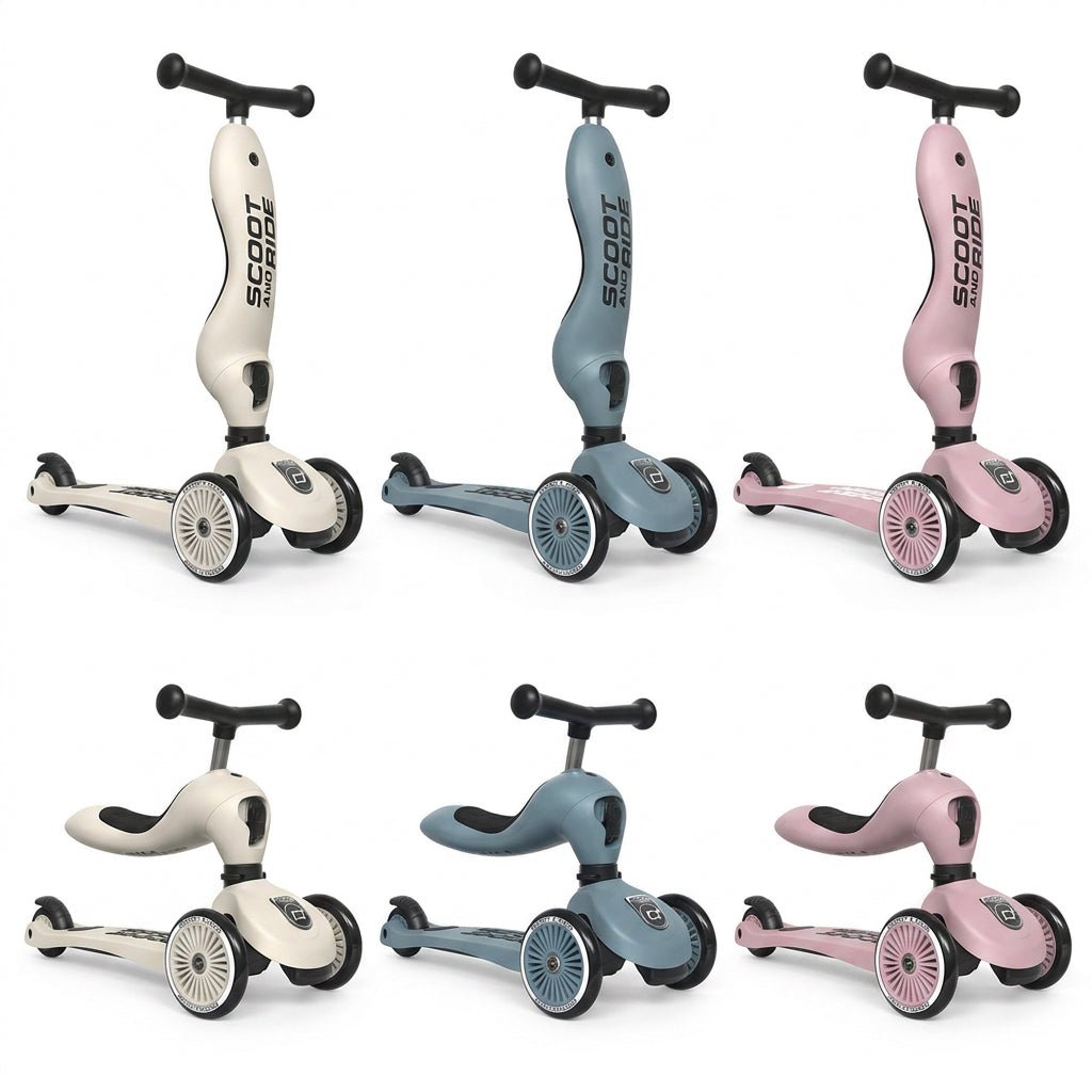 Scoot and Ride Highwaykick 1 (optional mit Lenkertasche) - wunderwunsch
