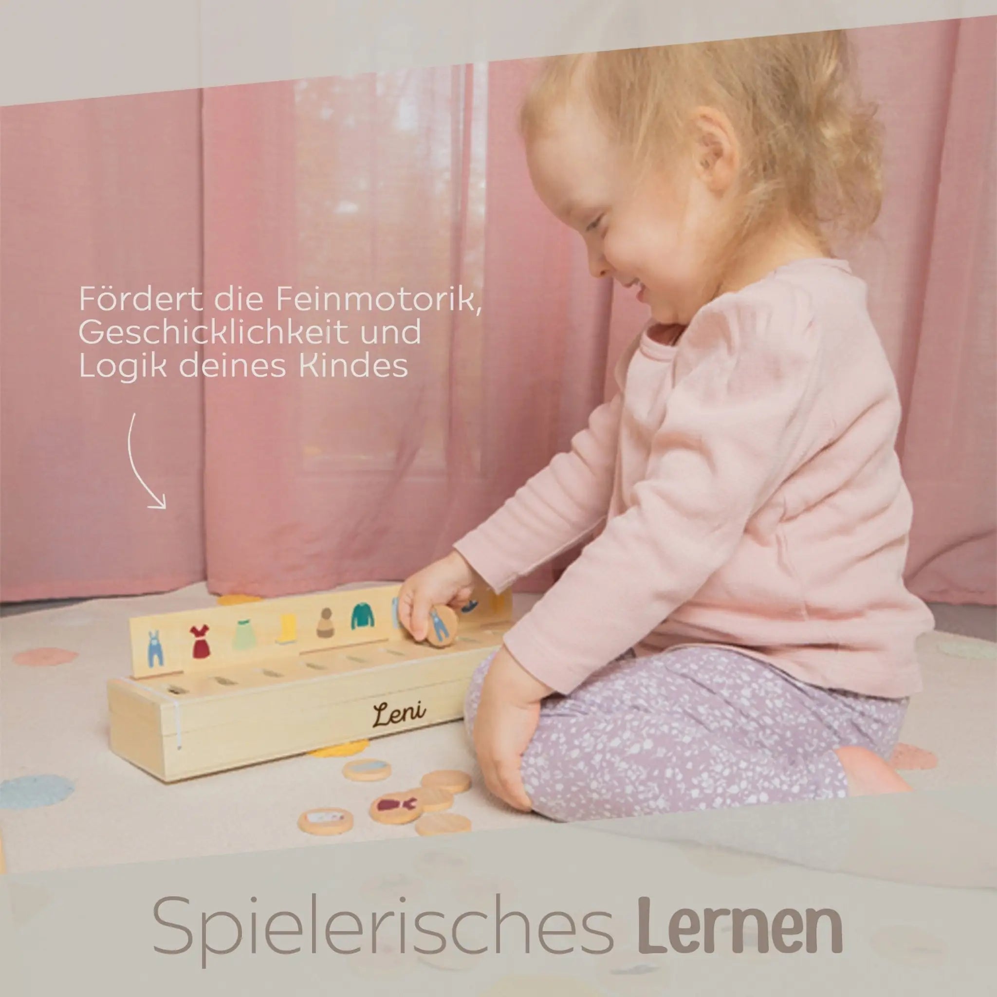 SMALL FOOT Bildersortierbox "Weltentdecker" Holz personalisierbar - wunderwunsch