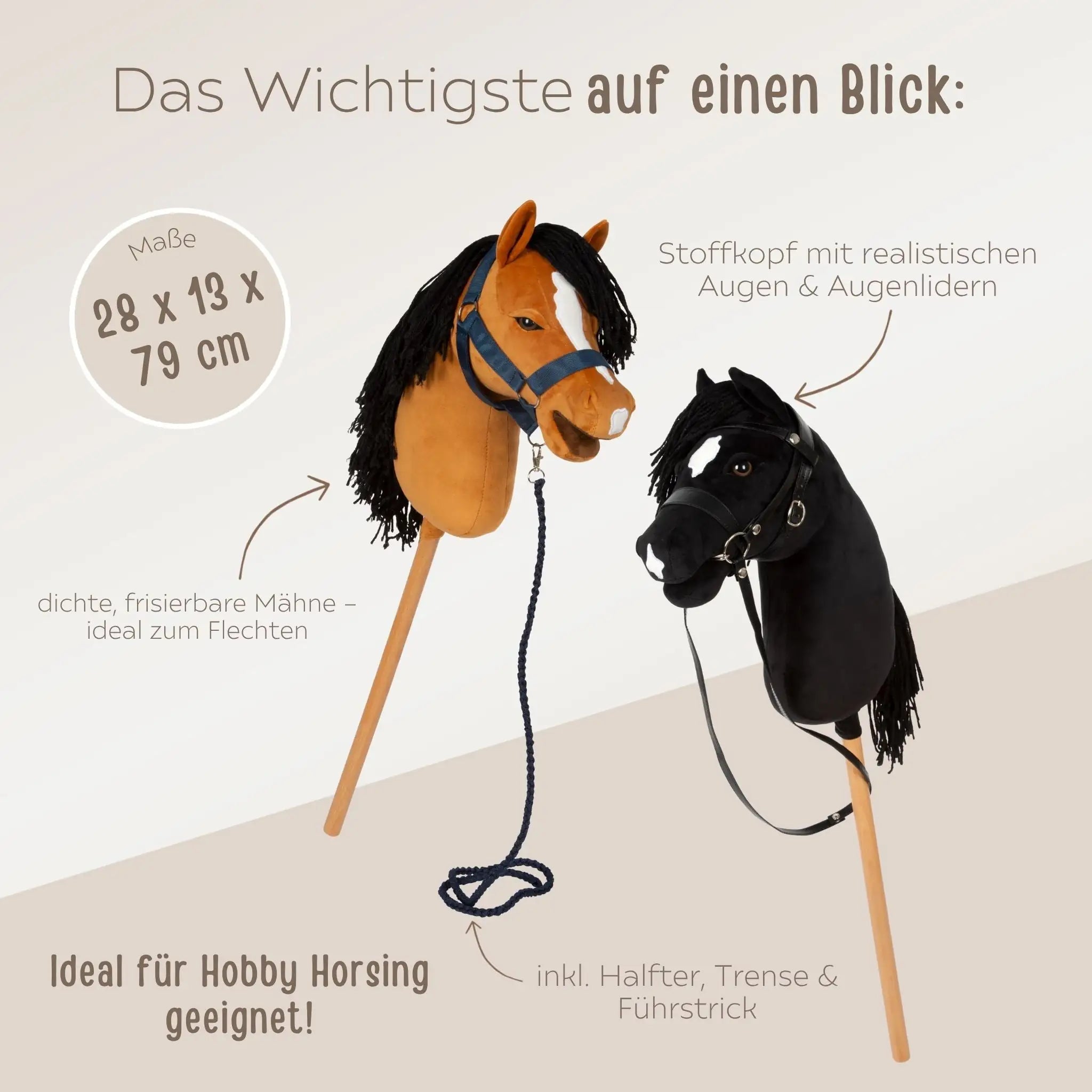 SMALL FOOT Hobby Horse personalisierbar - wunderwunsch