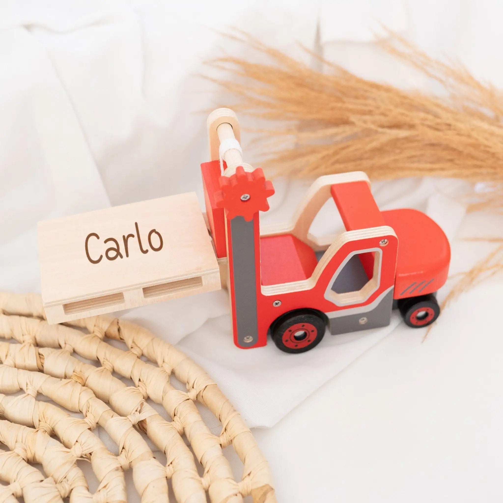 SMALL FOOT Holzfahrzeuge personalisiert - wunderwunsch