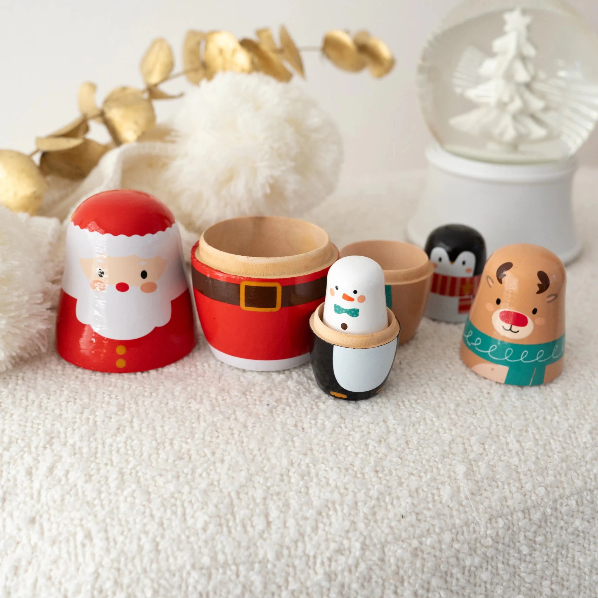 SMALL FOOT Matrjoschka Weihnachten - wunderwunsch