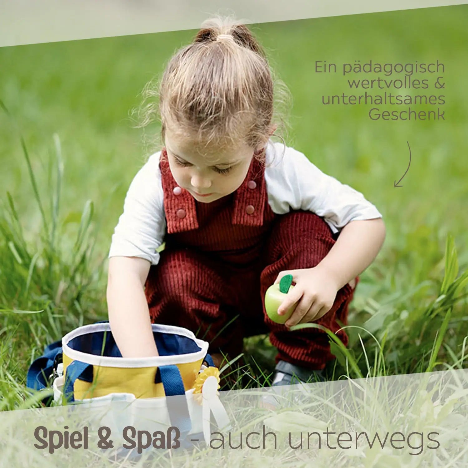 SMALL FOOT Pferdepflege - Set mit Tasche personalisierbar - wunderwunsch