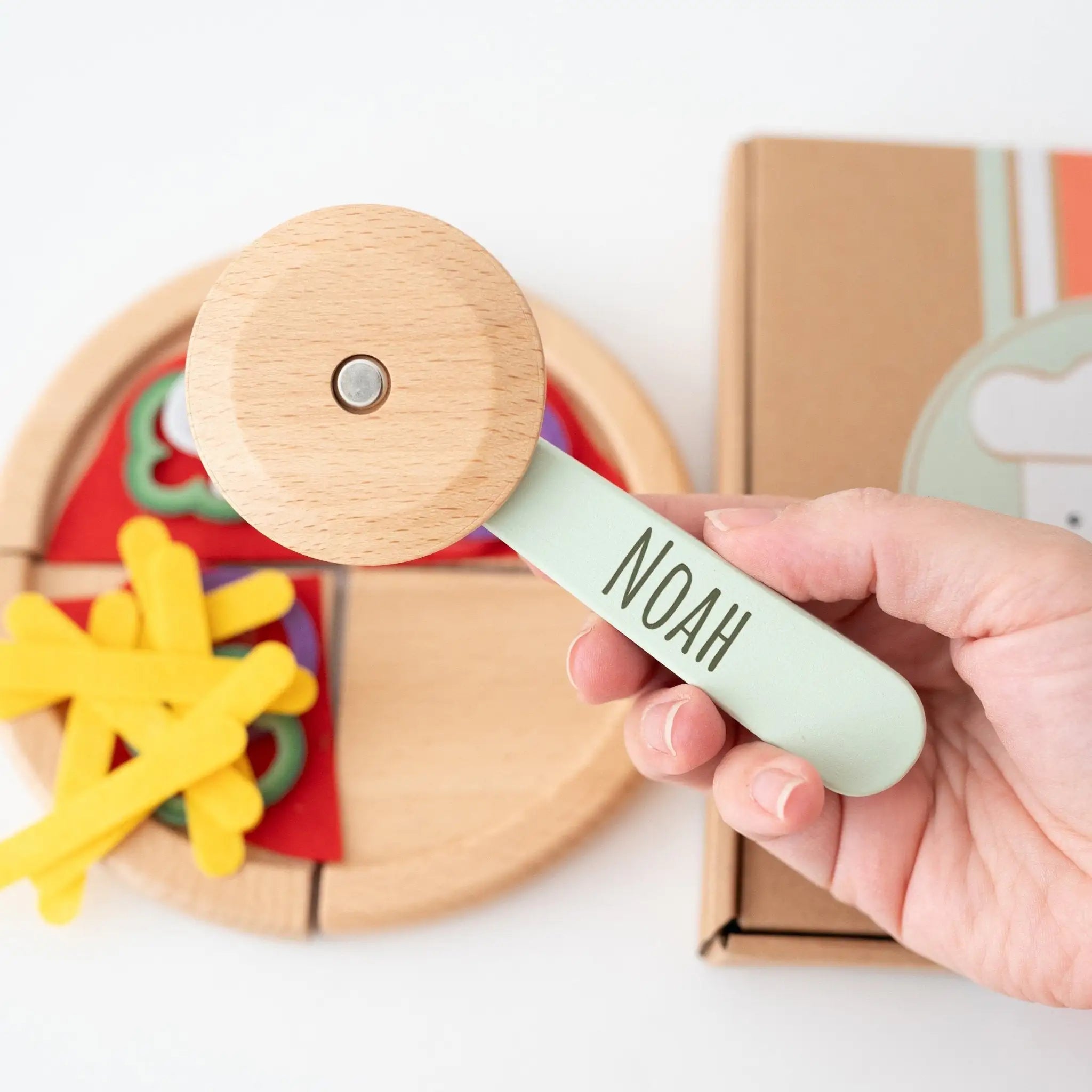SMALL FOOT Pizza - Set personalisierbar - wunderwunsch