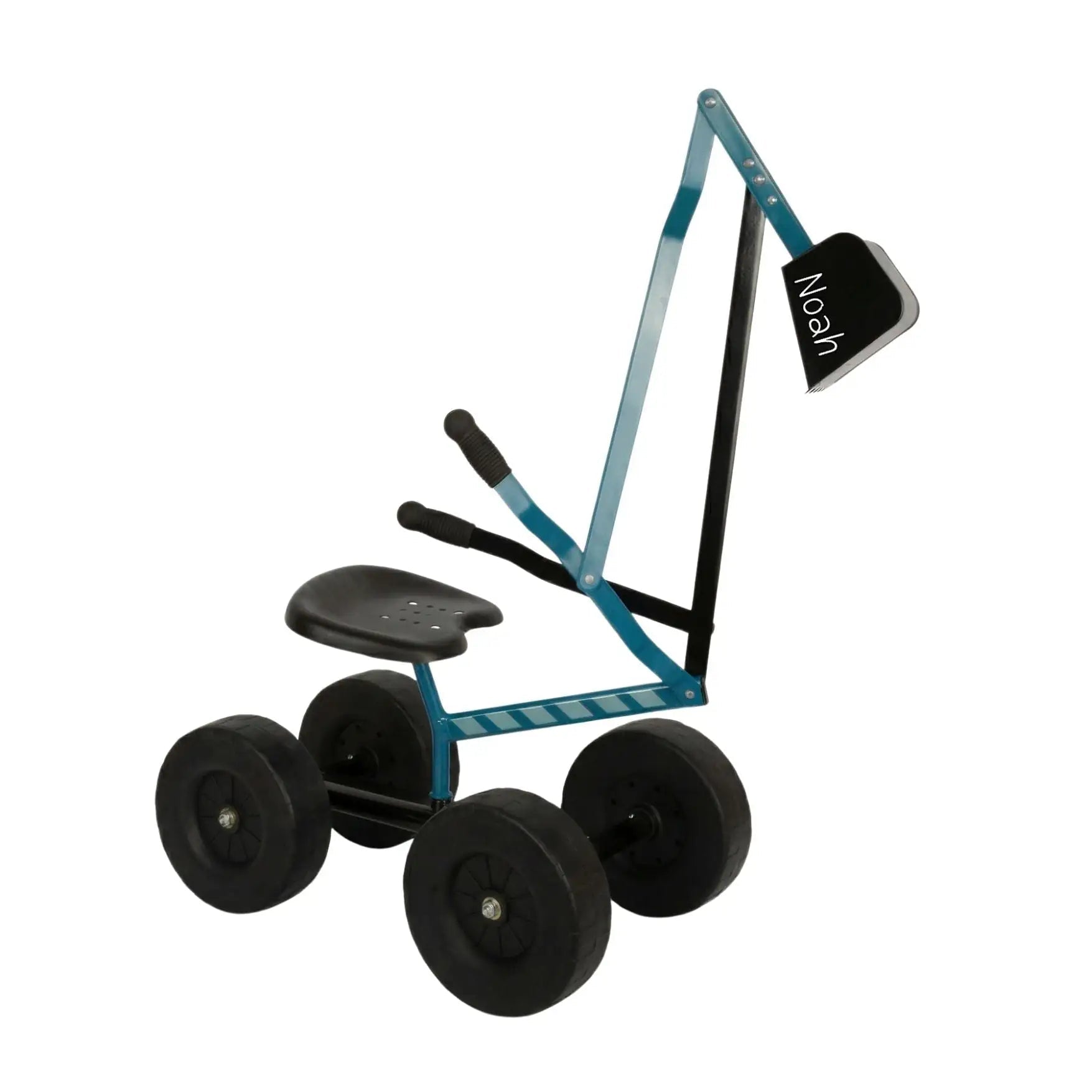 SMALL FOOT Sitzbagger blau personalisierbar - wunderwunsch
