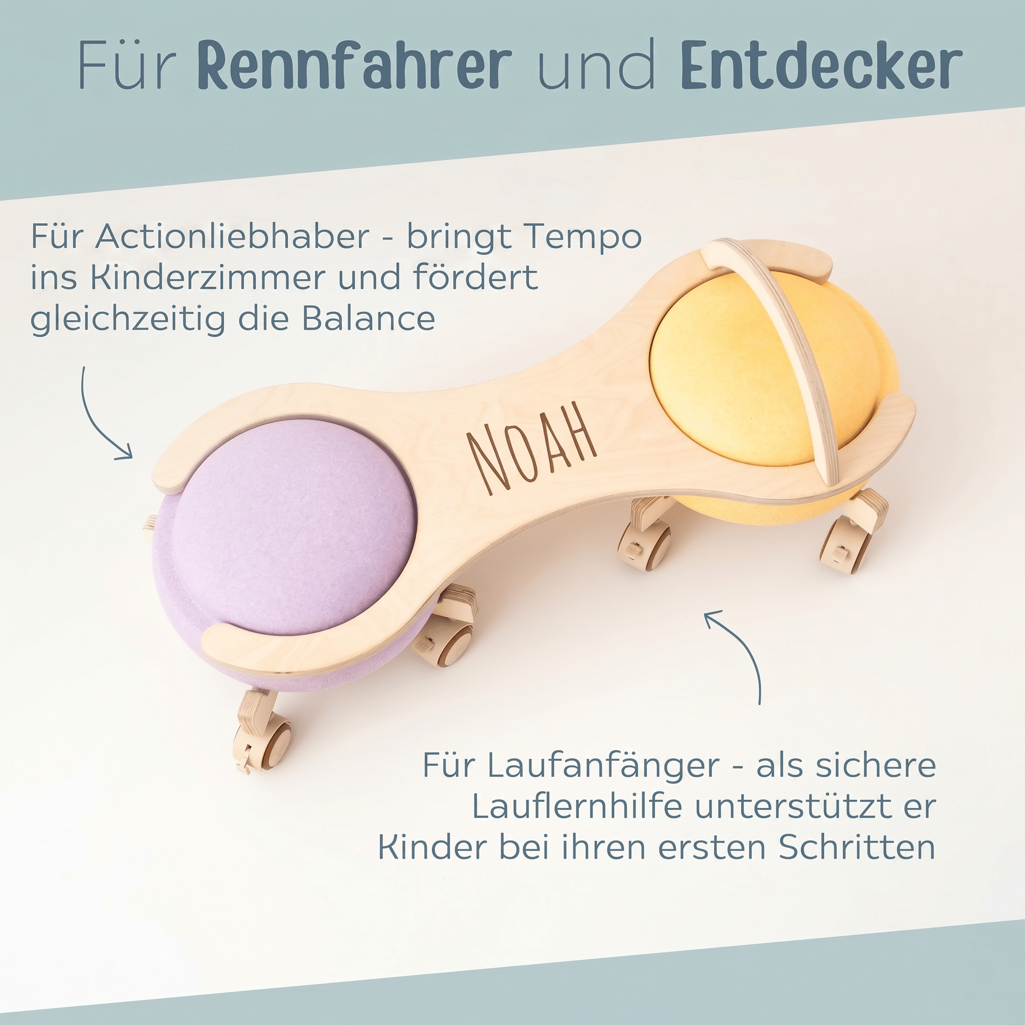 STAPELWELT Abenteuer Racer aus Holz - wunderwunsch