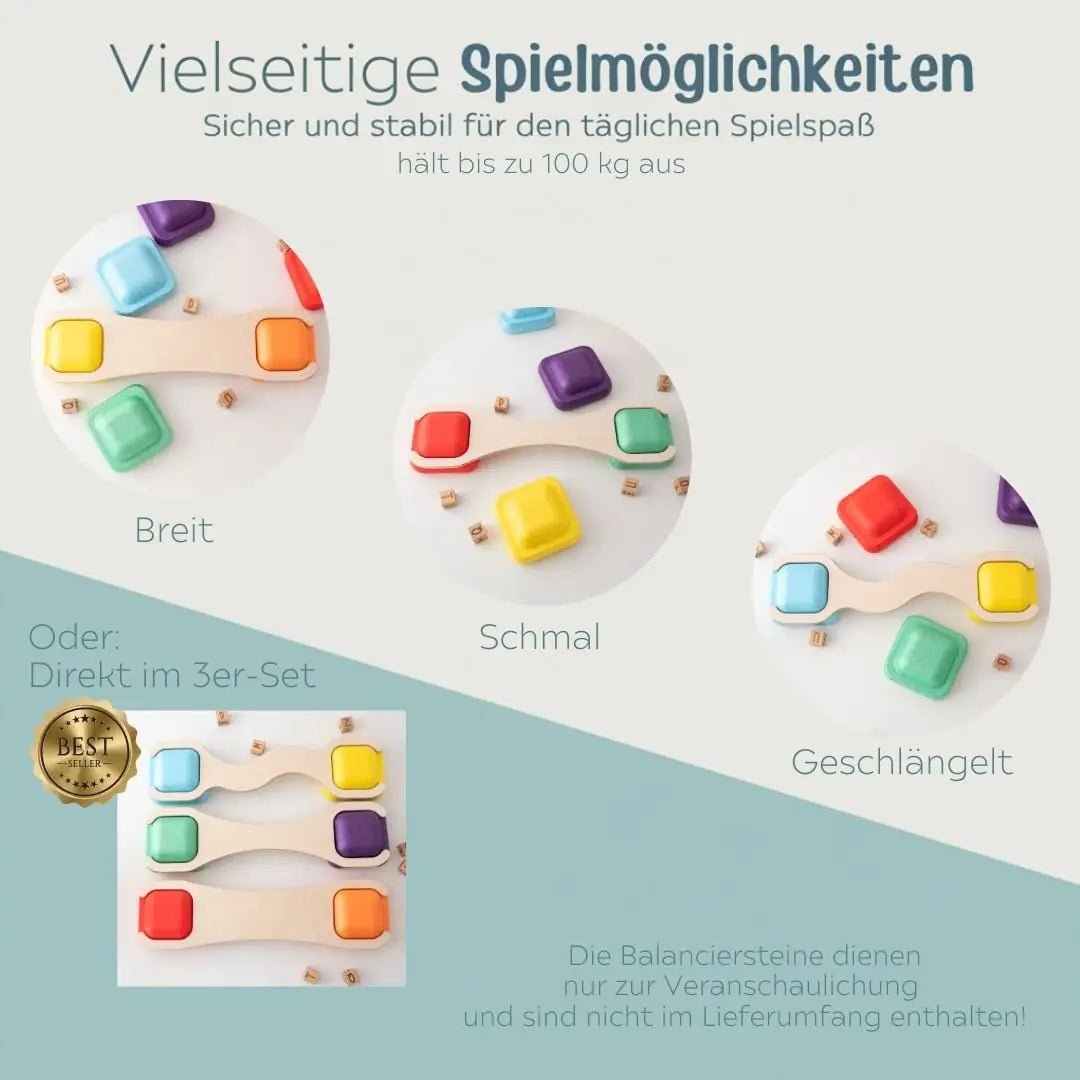 STAPELWELT Abenteuerbrücke für Amazon & Smyths Toys Balanciersteine - wunderwunsch