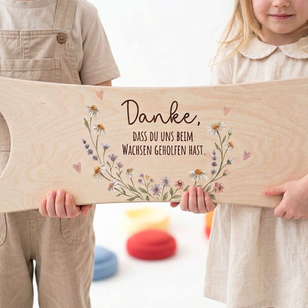STAPELWELT Abenteuerbrücke für stapelstein® - Danke, dass du beim wachsen geholfen hast - wunderwunsch