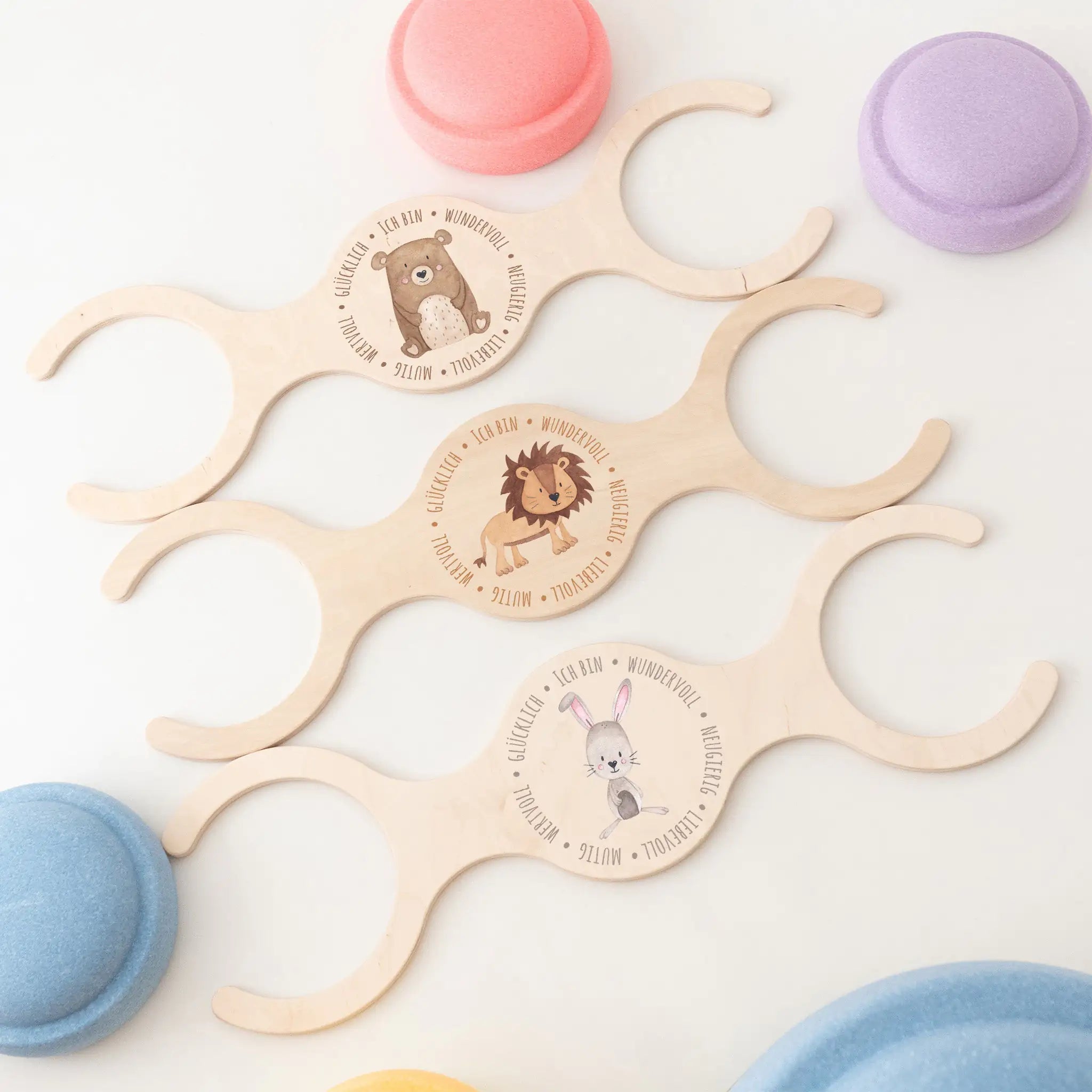 STAPELWELT Abenteuerbrücke Sonne für stapelstein® - Affirmationen Tiere - wunderwunsch