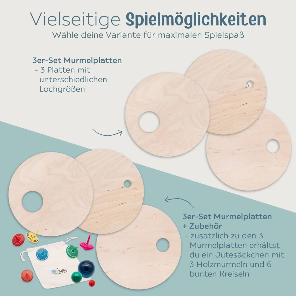 STAPELWELT Abenteuerplatten aus Holz - wunderwunsch
