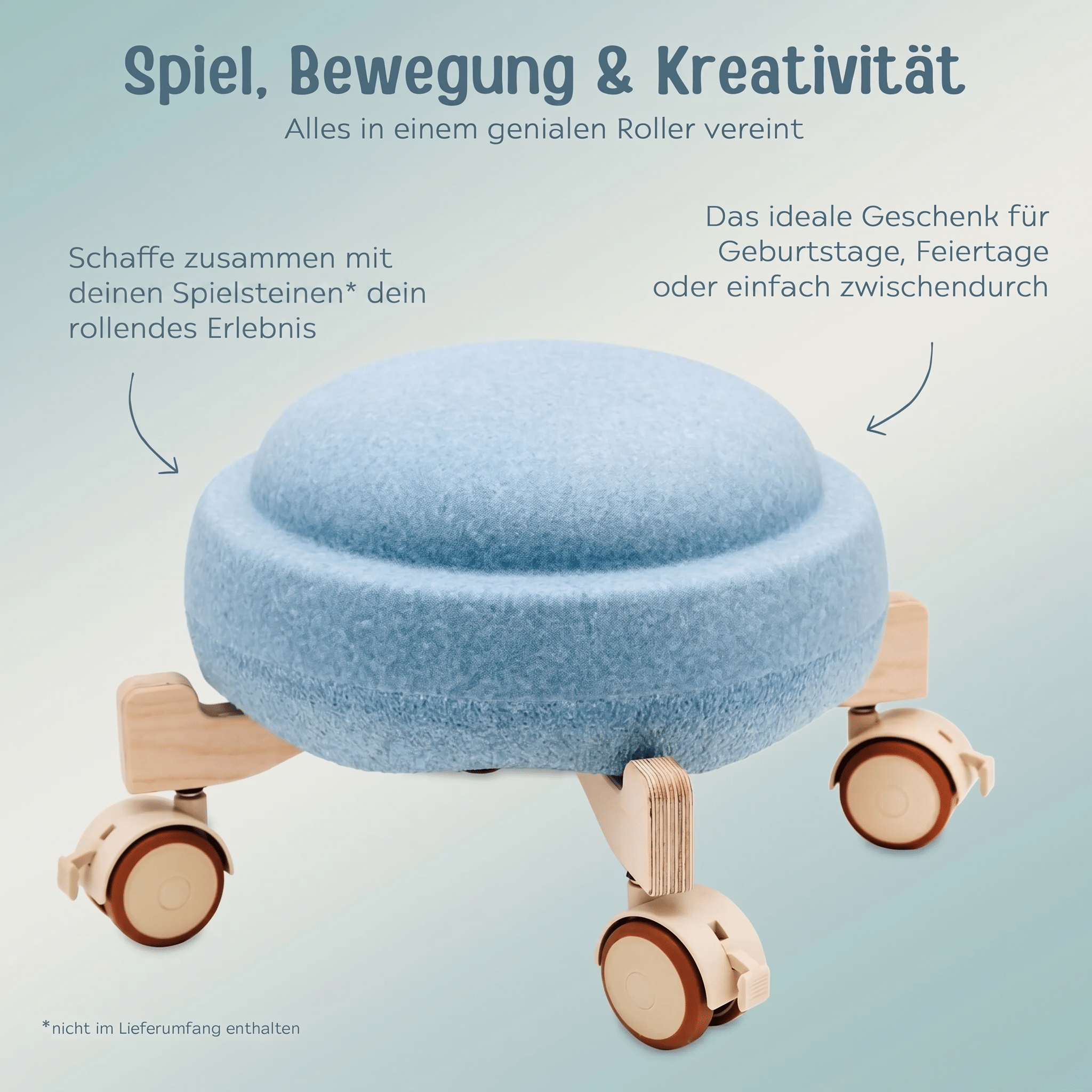 STAPELWELT Abenteuerroller aus Holz - wunderwunsch